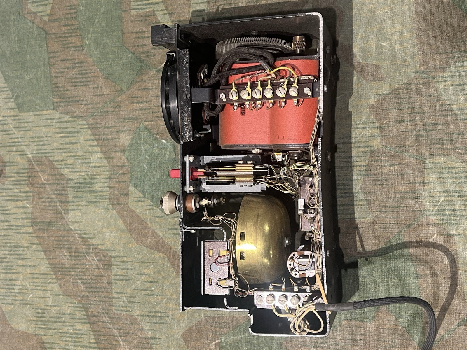 Original WW2 German Reichsbahn Field Telephone Ob35 / FF33 Dial Unit Marked - Image 10