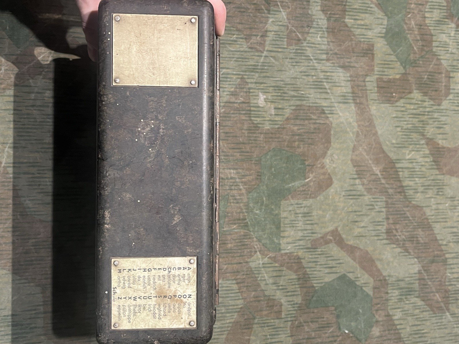 Original WW2 German Reichsbahn Field Telephone Ob35 / FF33 Dial Unit Marked - Image 18