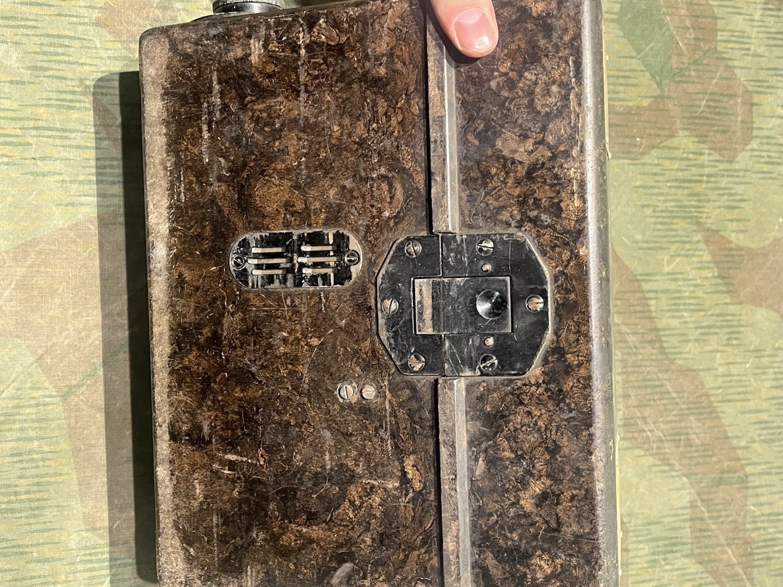Original WW2 German Reichsbahn Field Telephone Ob35 / FF33 Dial Unit Marked - Image 19