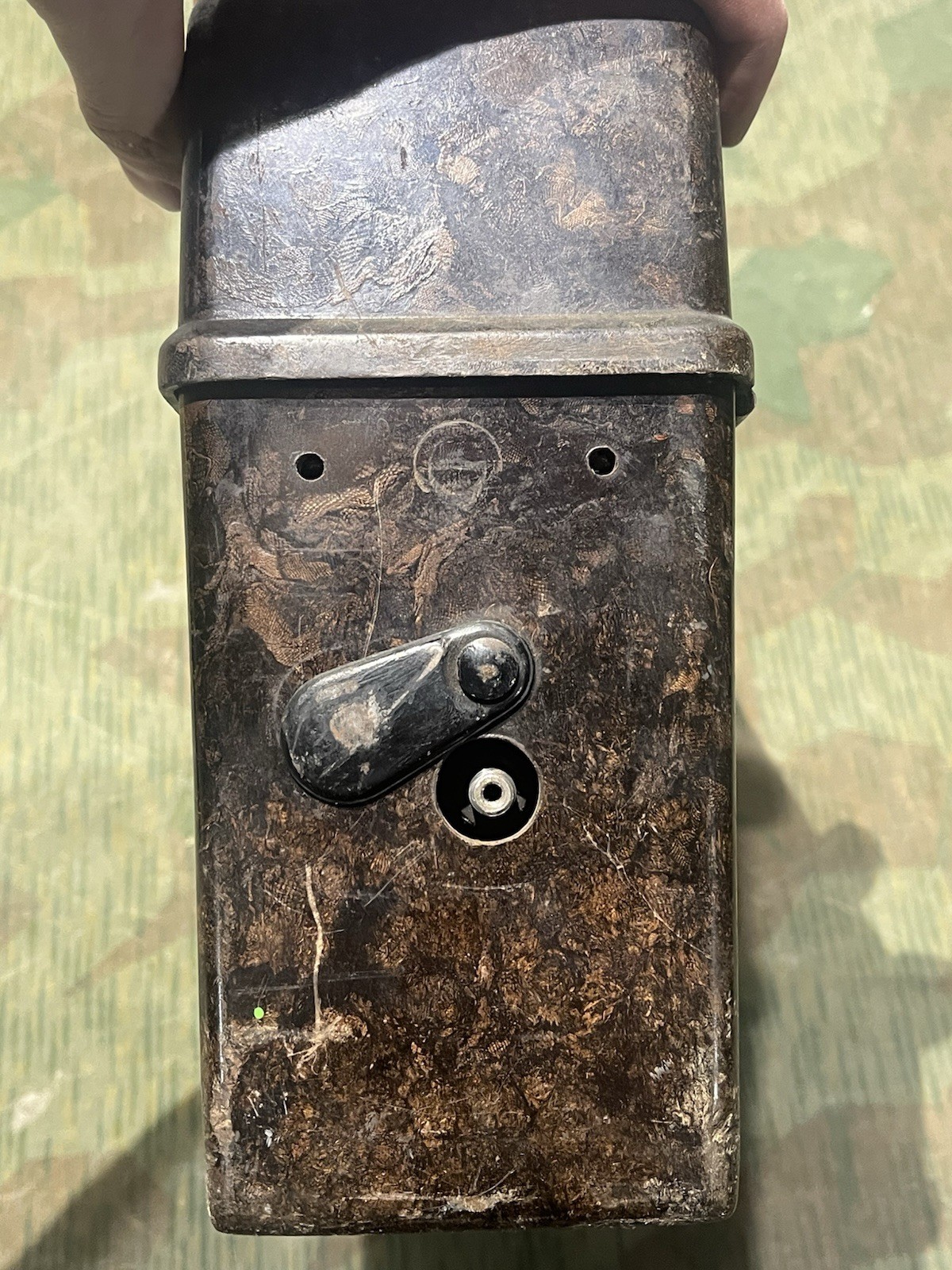 Original WW2 German Reichsbahn Field Telephone Ob35 / FF33 Dial Unit Marked - Image 23