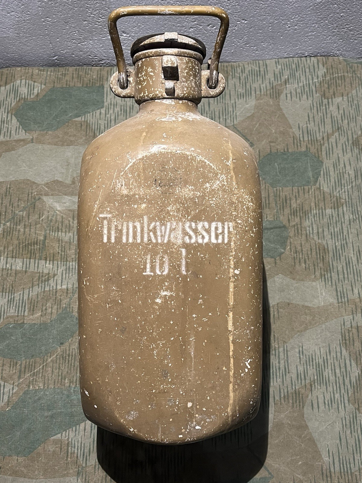 Original WW2 German FL Luftwaffe Marked AVX 10L Trinkwasser Container