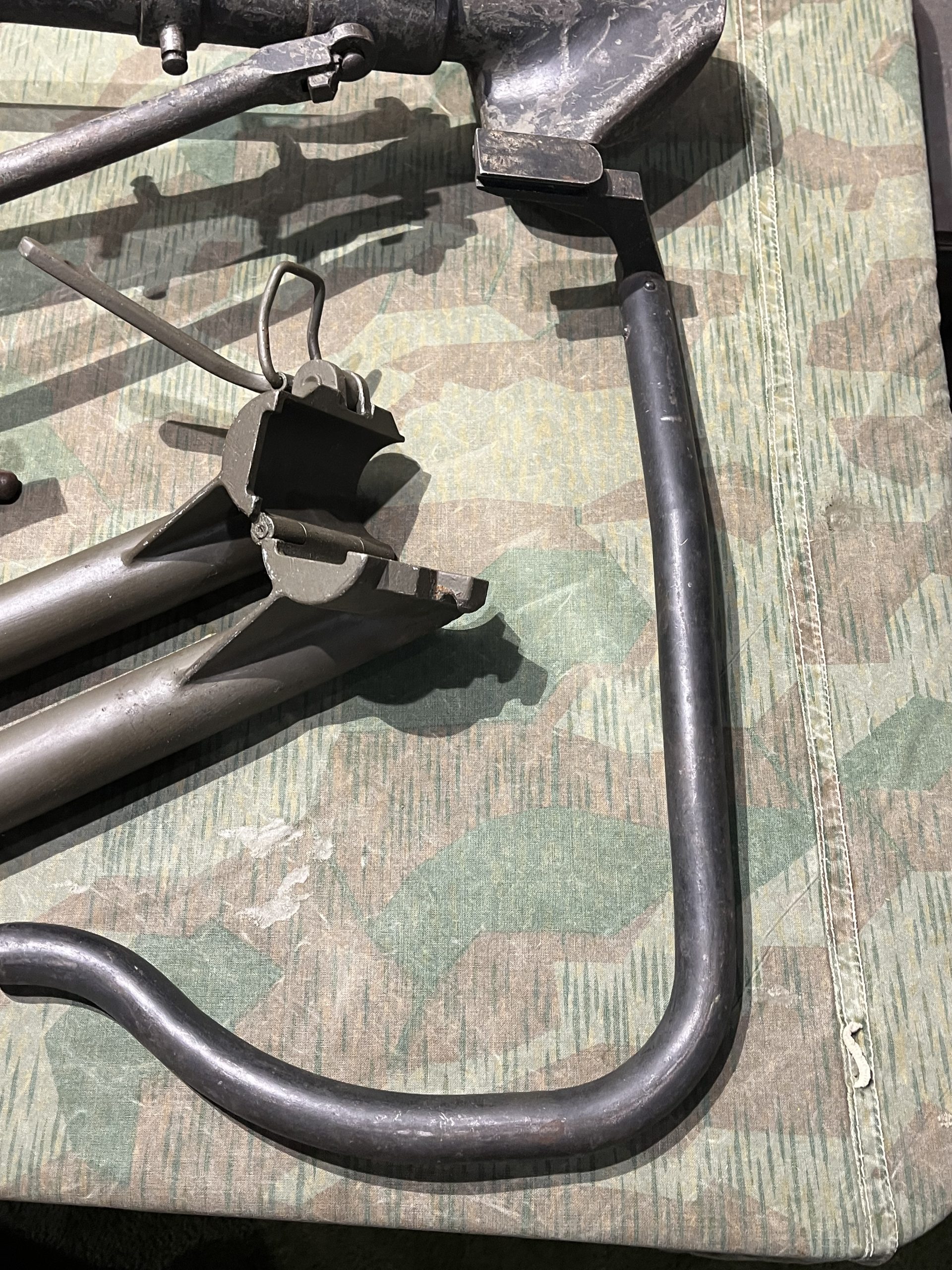 WW2 Italian Breda M37 Machine Gun Tripod w/ AA Stand Accessories - Image 13
