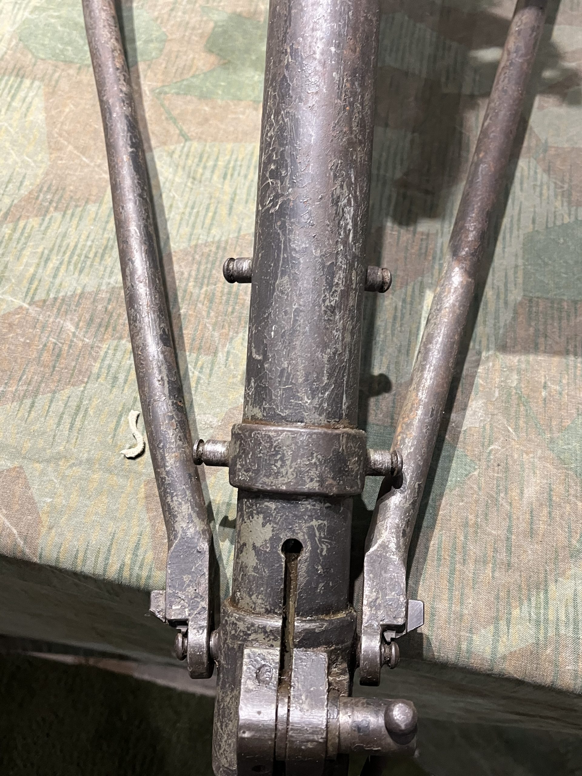 WW2 Italian Breda M37 Machine Gun Tripod w/ AA Stand Accessories - Image 14