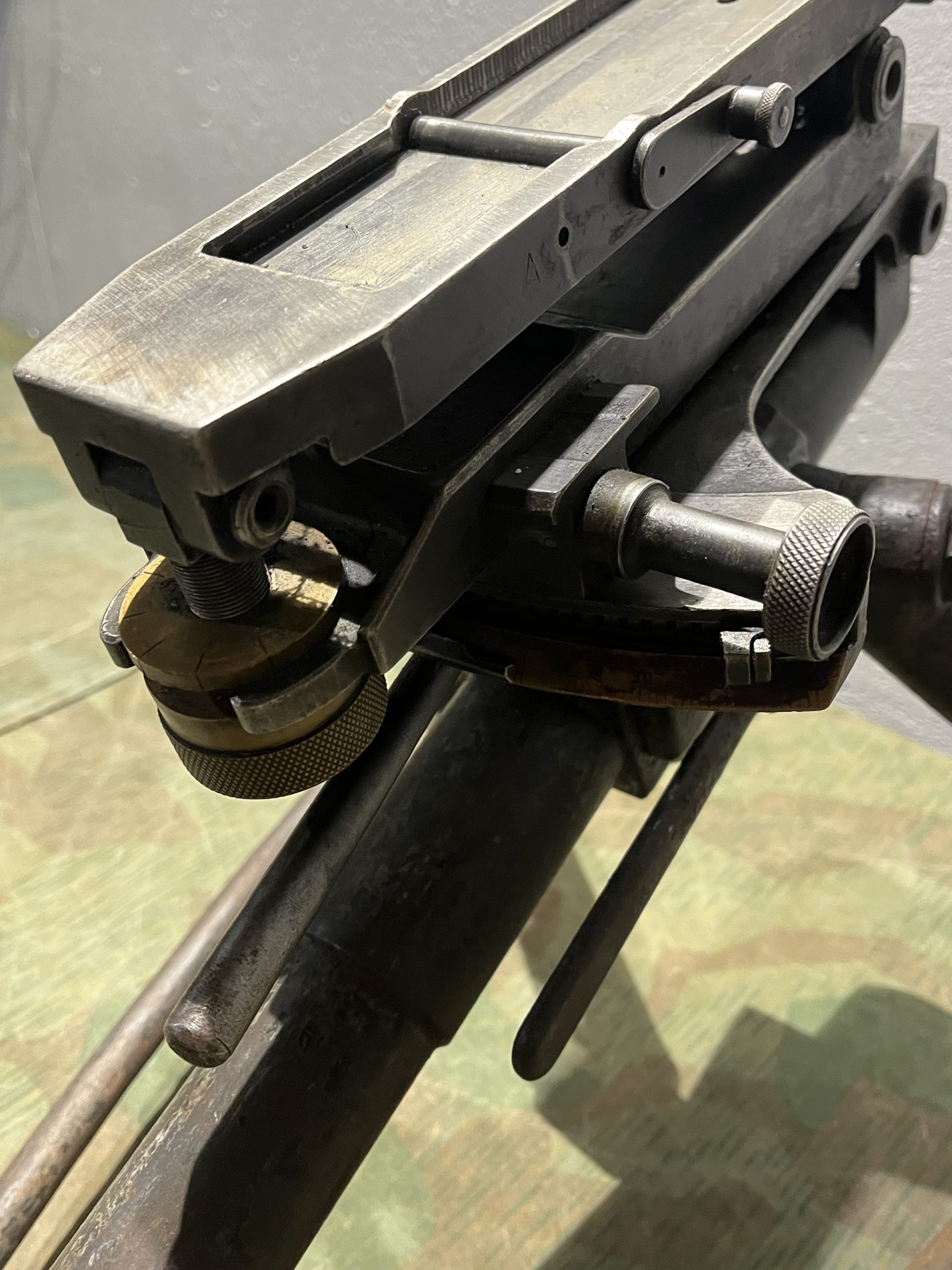 WW2 Italian Breda M37 Machine Gun Tripod w/ AA Stand Accessories - Image 15