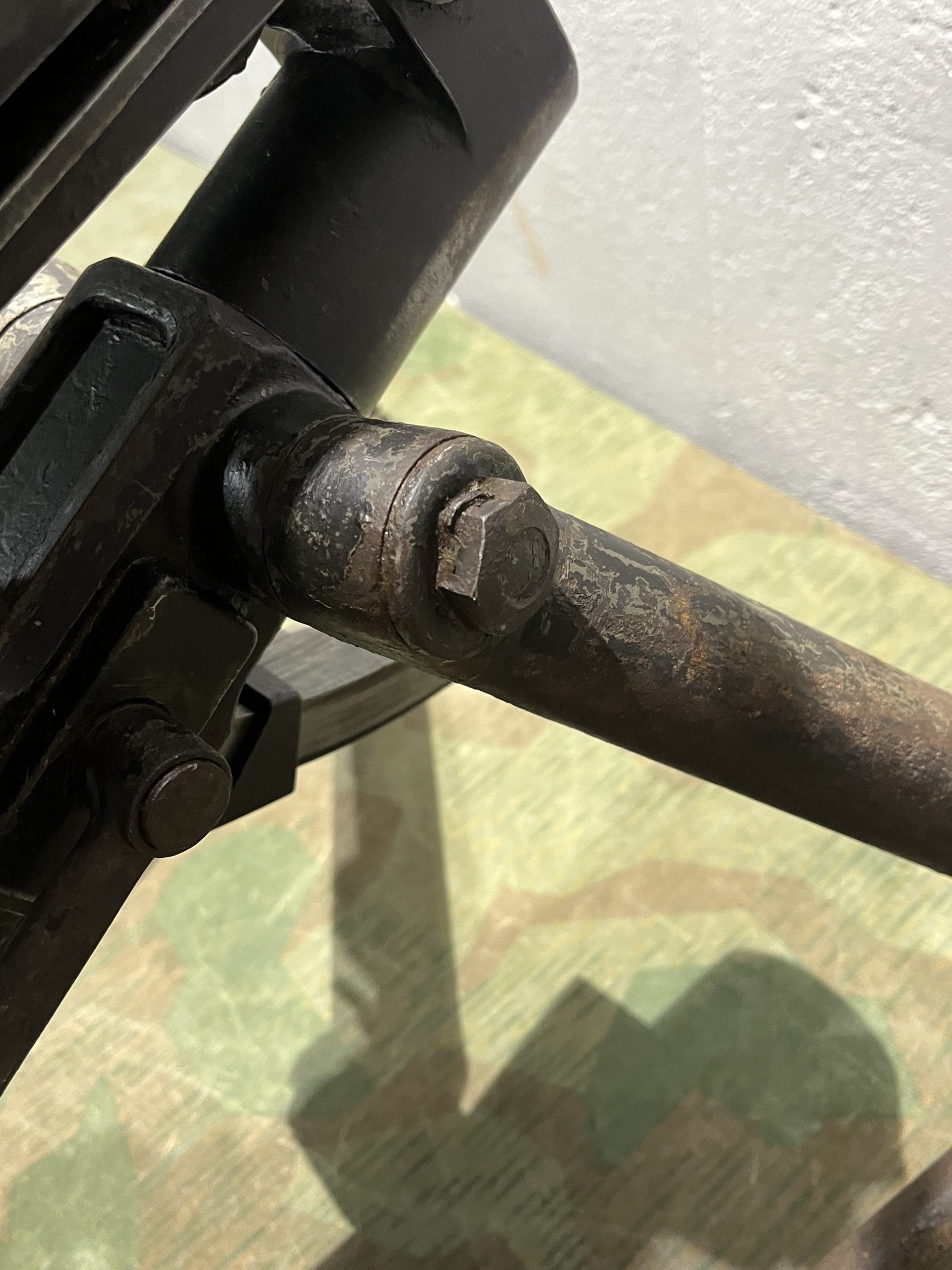 WW2 Italian Breda M37 Machine Gun Tripod w/ AA Stand Accessories - Image 23