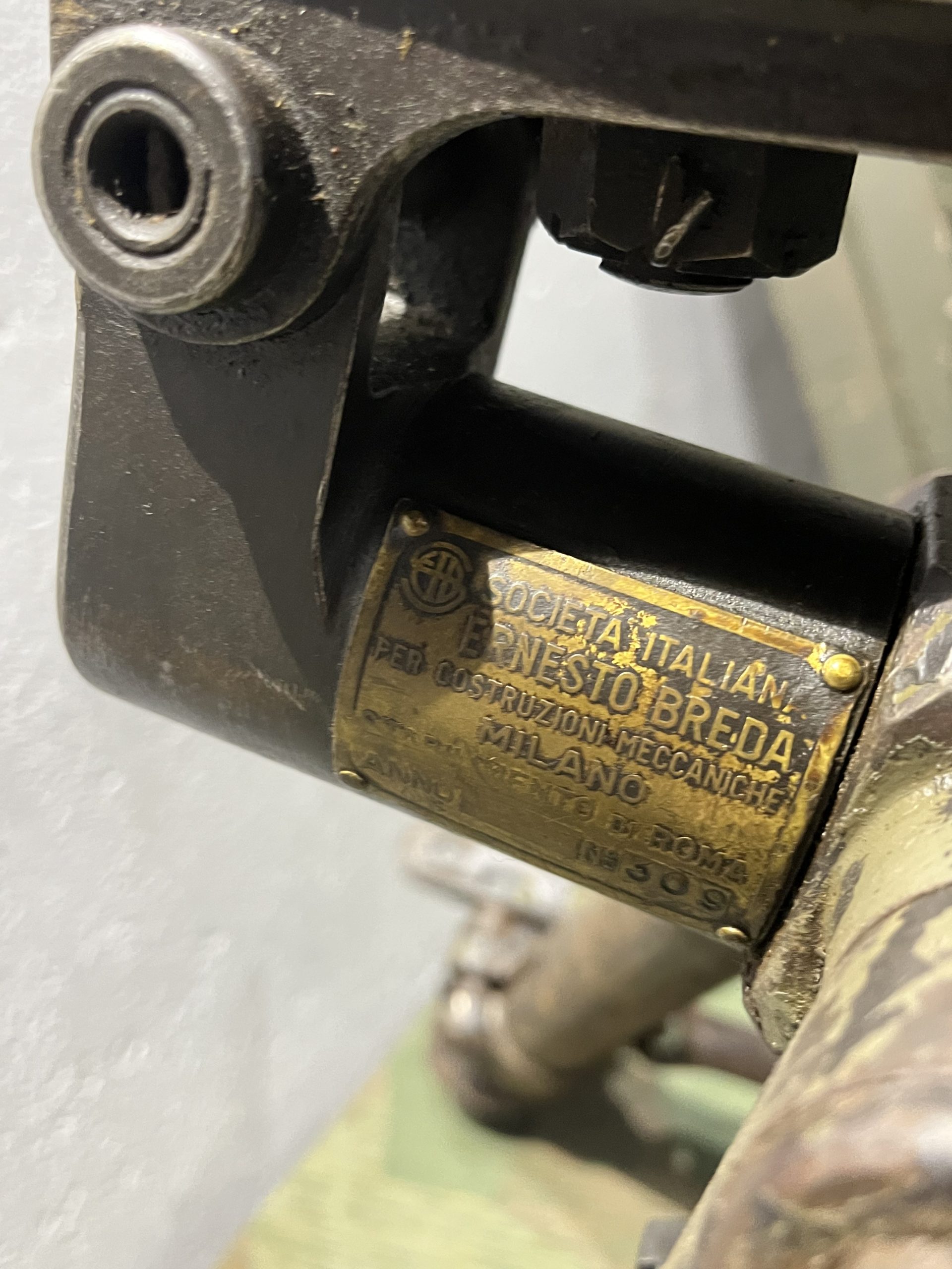WW2 Italian Breda M37 Machine Gun Tripod w/ AA Stand Accessories - Image 19