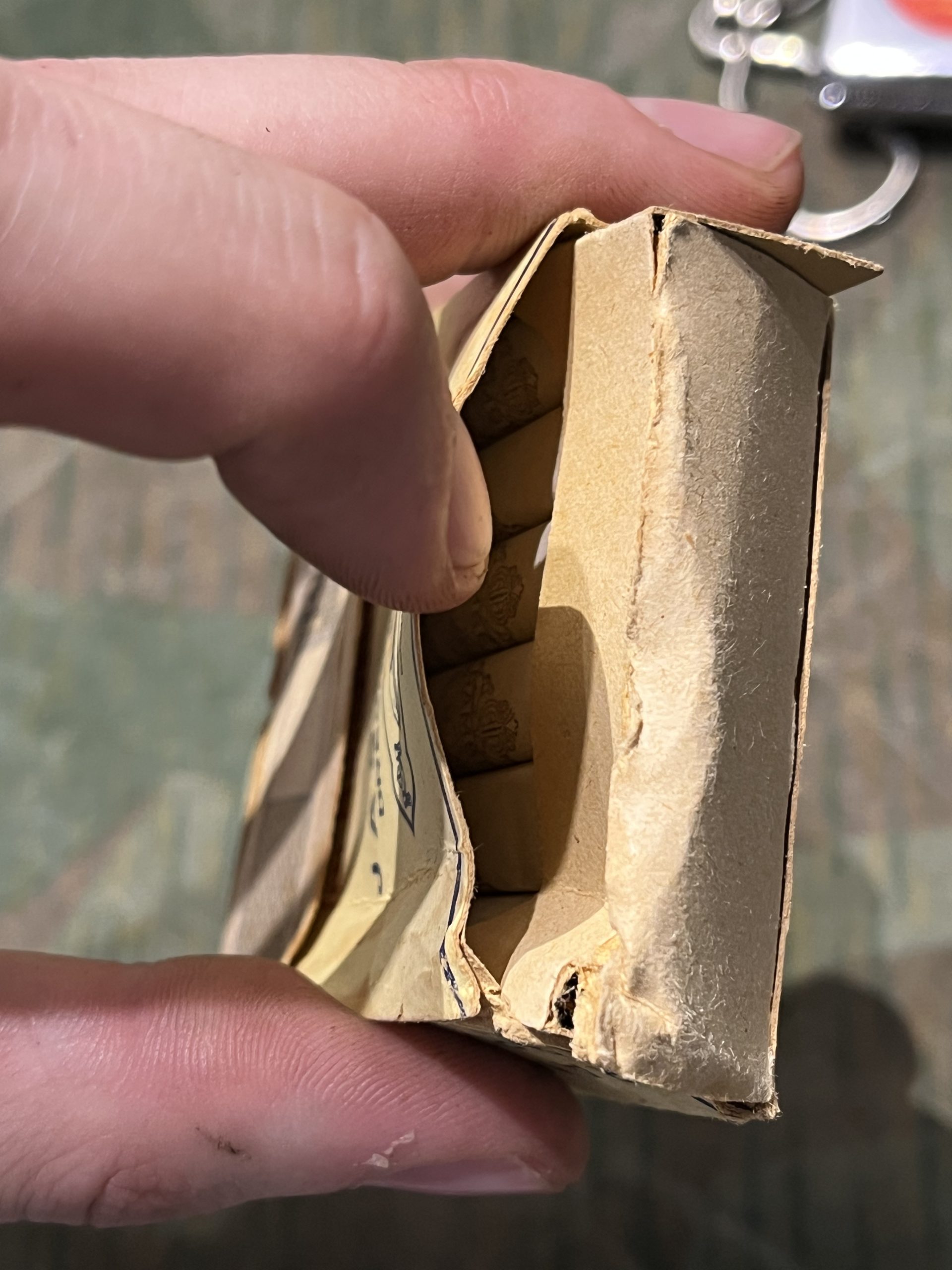 Original WW2 German Uniform Pocket Jasmatzi Dresden-A.21 Zigaretten Sealed Box - Image 8