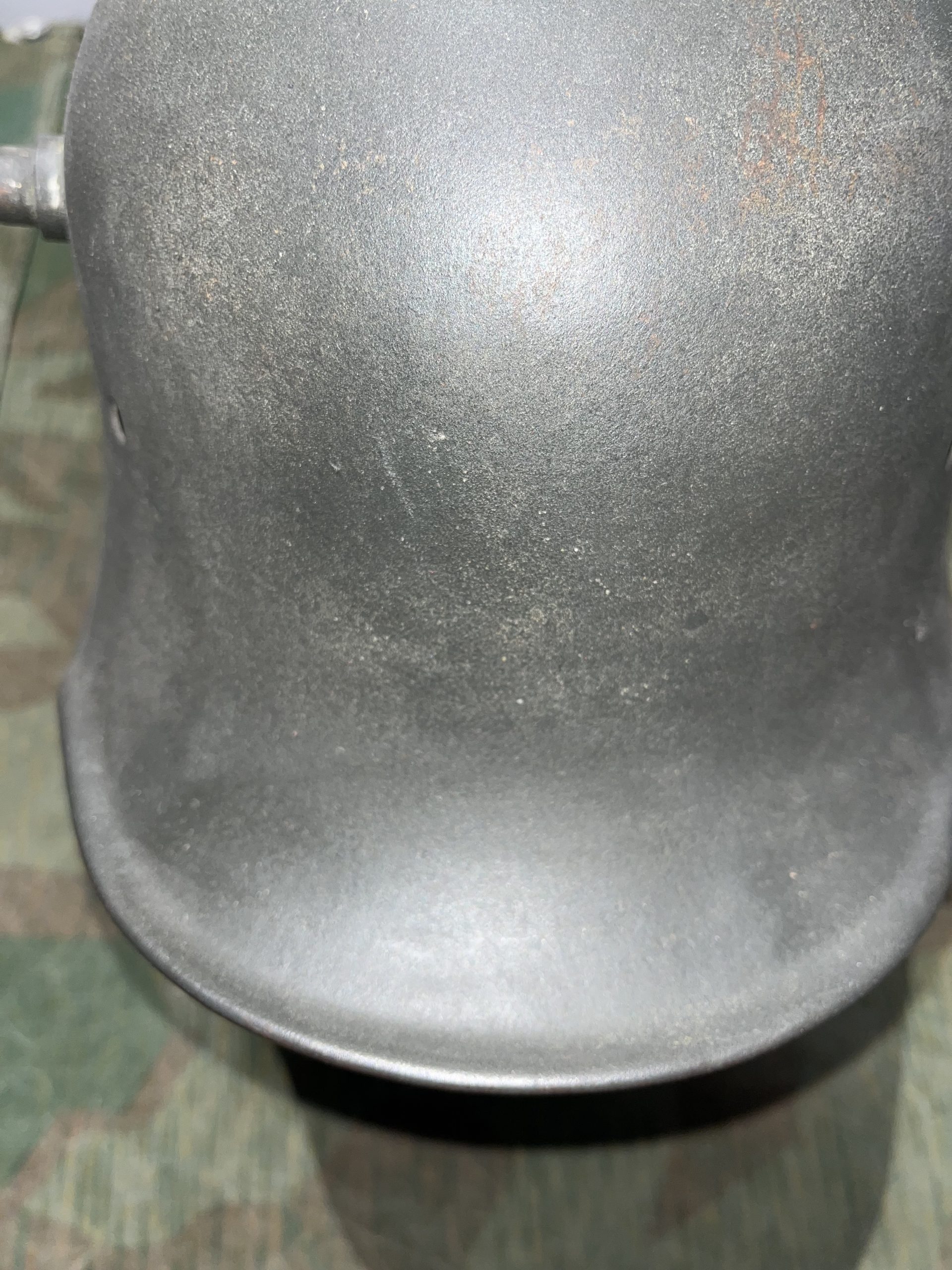 Original WW1 German M16 / M18 Helmet Stahlhelm Panzergrau - Image 5
