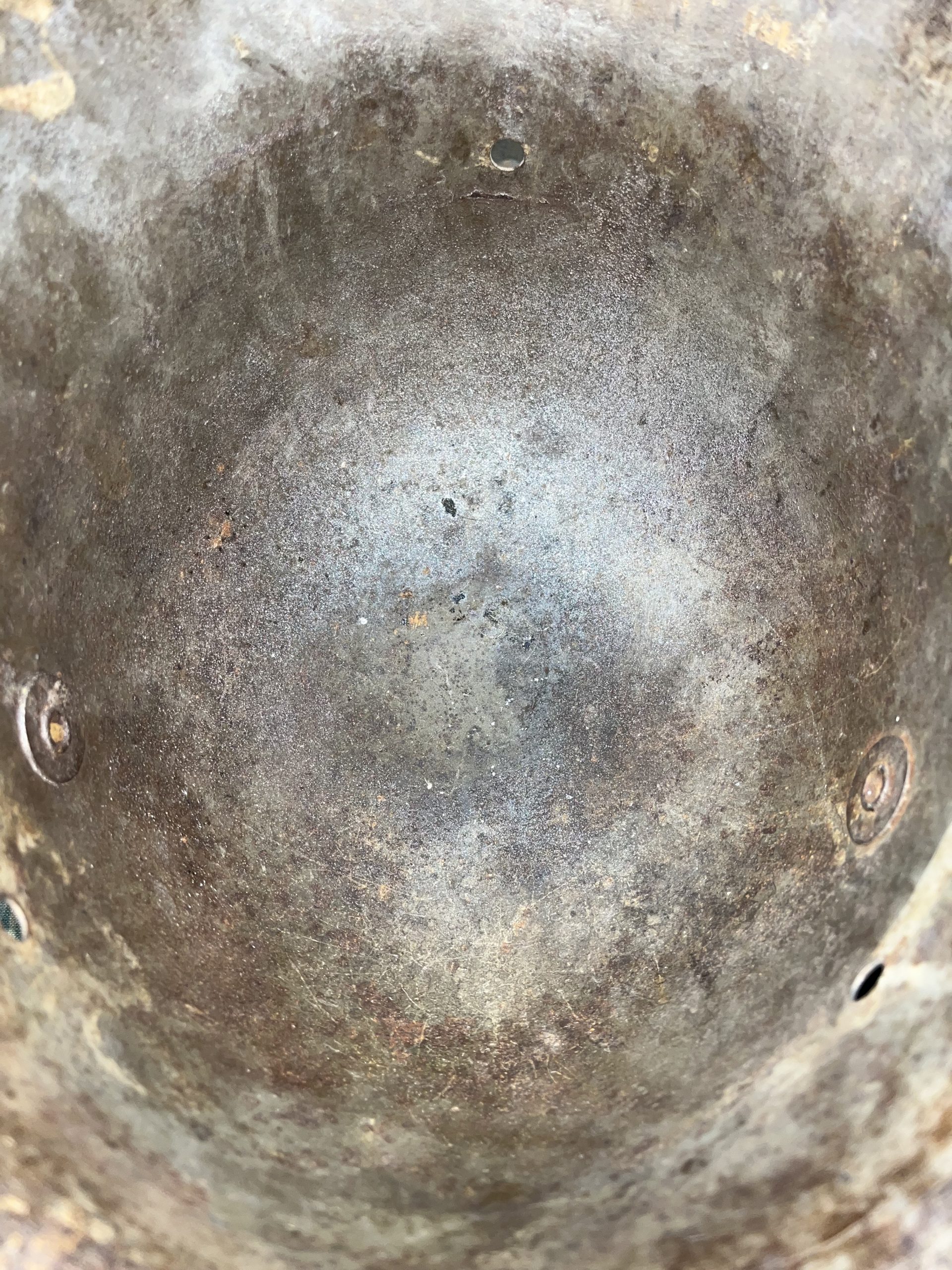 Original WW1 German M16 / M18 Helmet Stahlhelm Panzergrau - Image 13