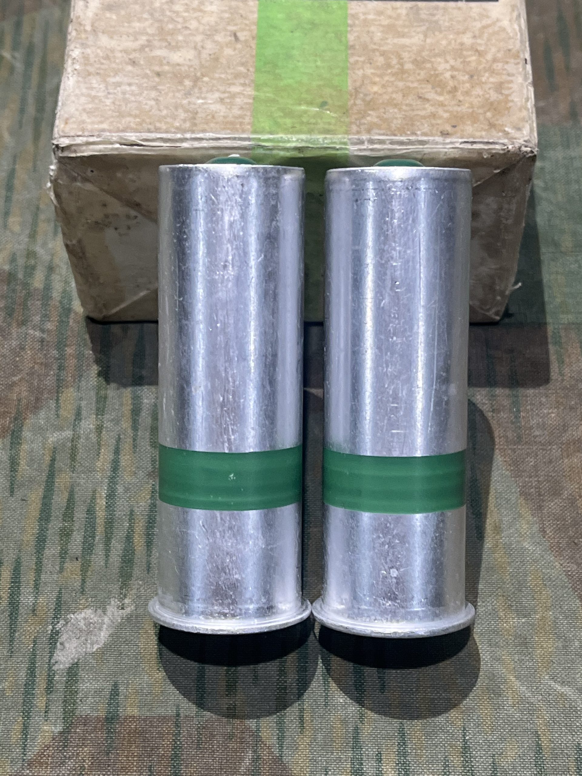 WW2 German Style / Czech Box of 10x 26.5mm Green Star Flares / Lp34 Lp42 - Image 2