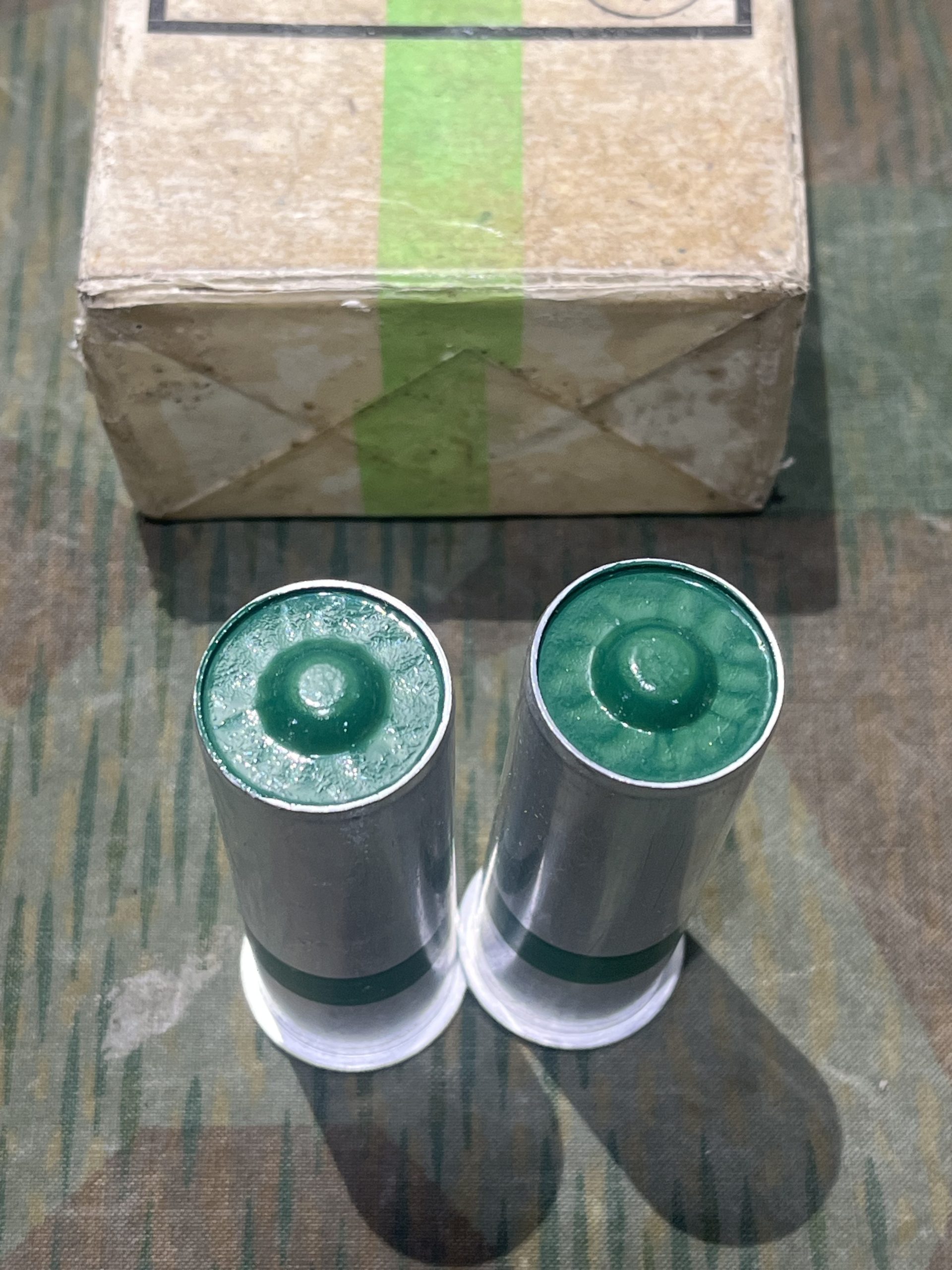 WW2 German Style / Czech Box of 10x 26.5mm Green Star Flares / Lp34 Lp42 - Image 3