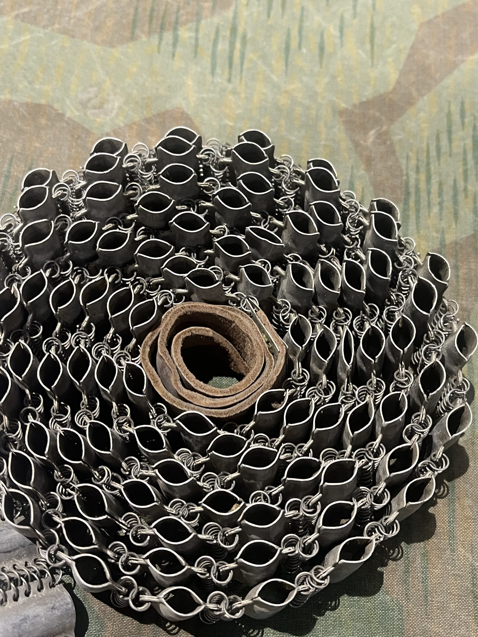 WW1 German Style / Turkish Mg08/15 8mm Ammo Belt 150rd - Image 6