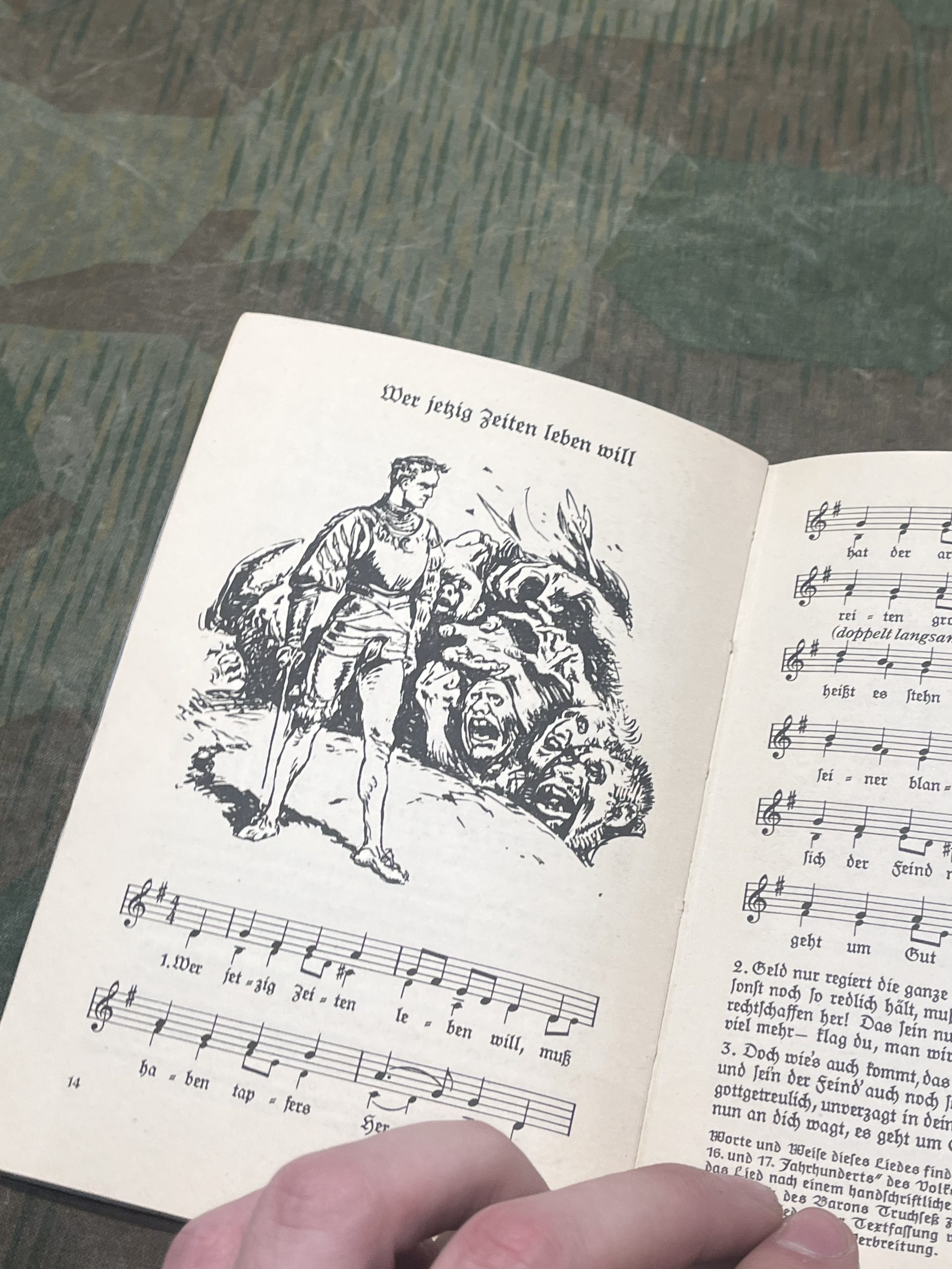 Original WW2 German "Liederbuch der Luftwaffe" Songbook - Image 8