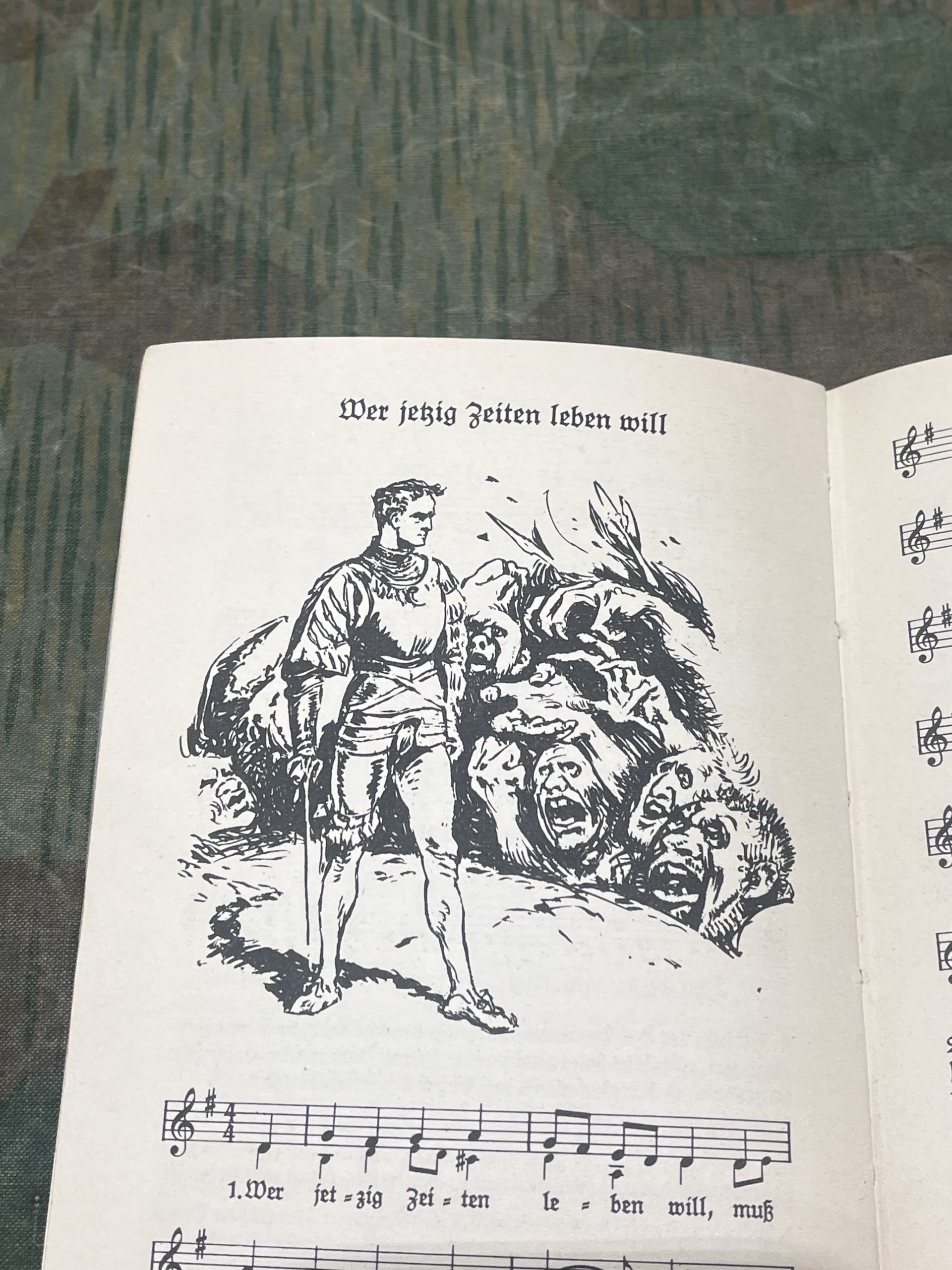 Original WW2 German "Liederbuch der Luftwaffe" Songbook - Image 9