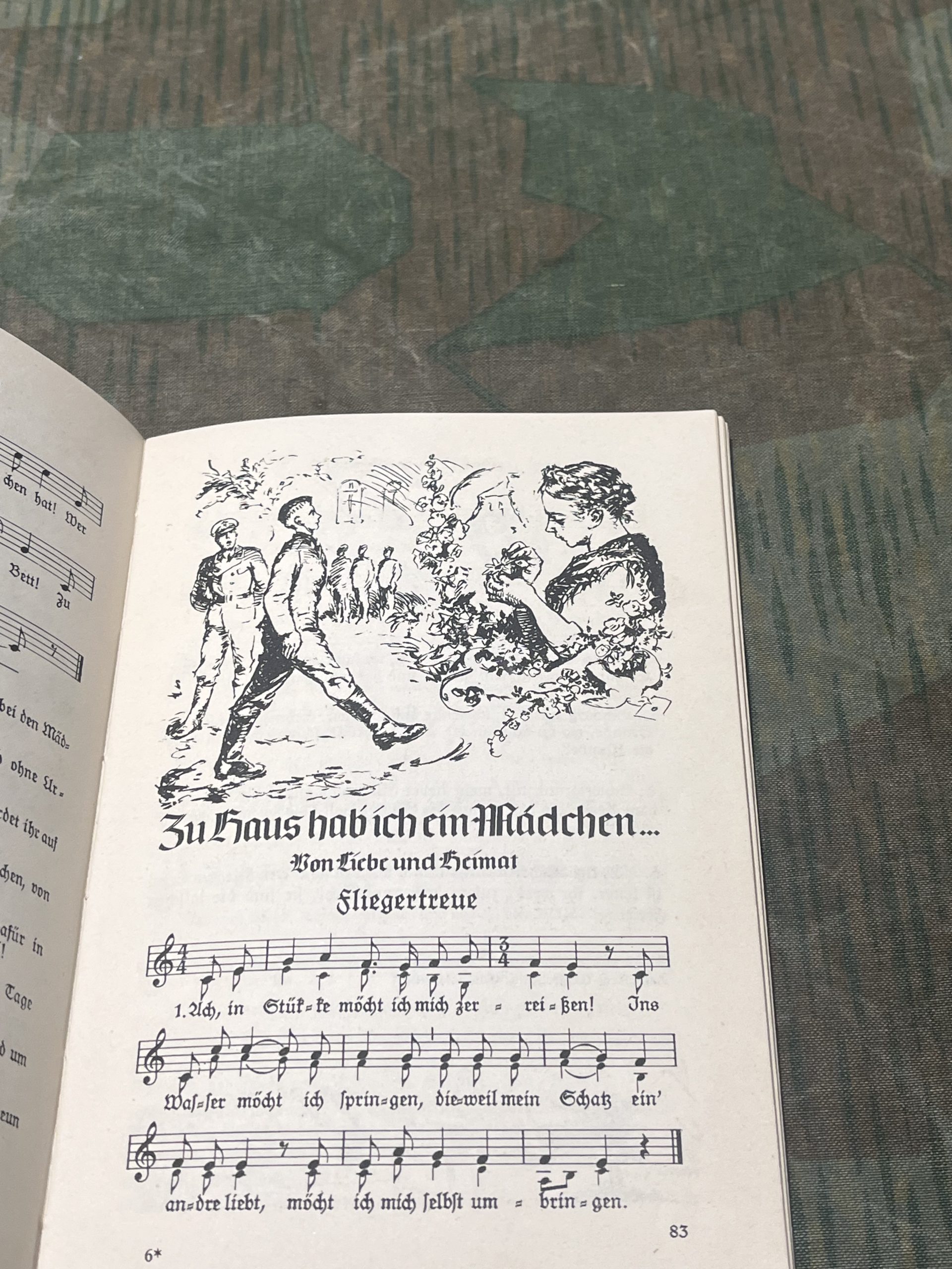 Original WW2 German "Liederbuch der Luftwaffe" Songbook - Image 10