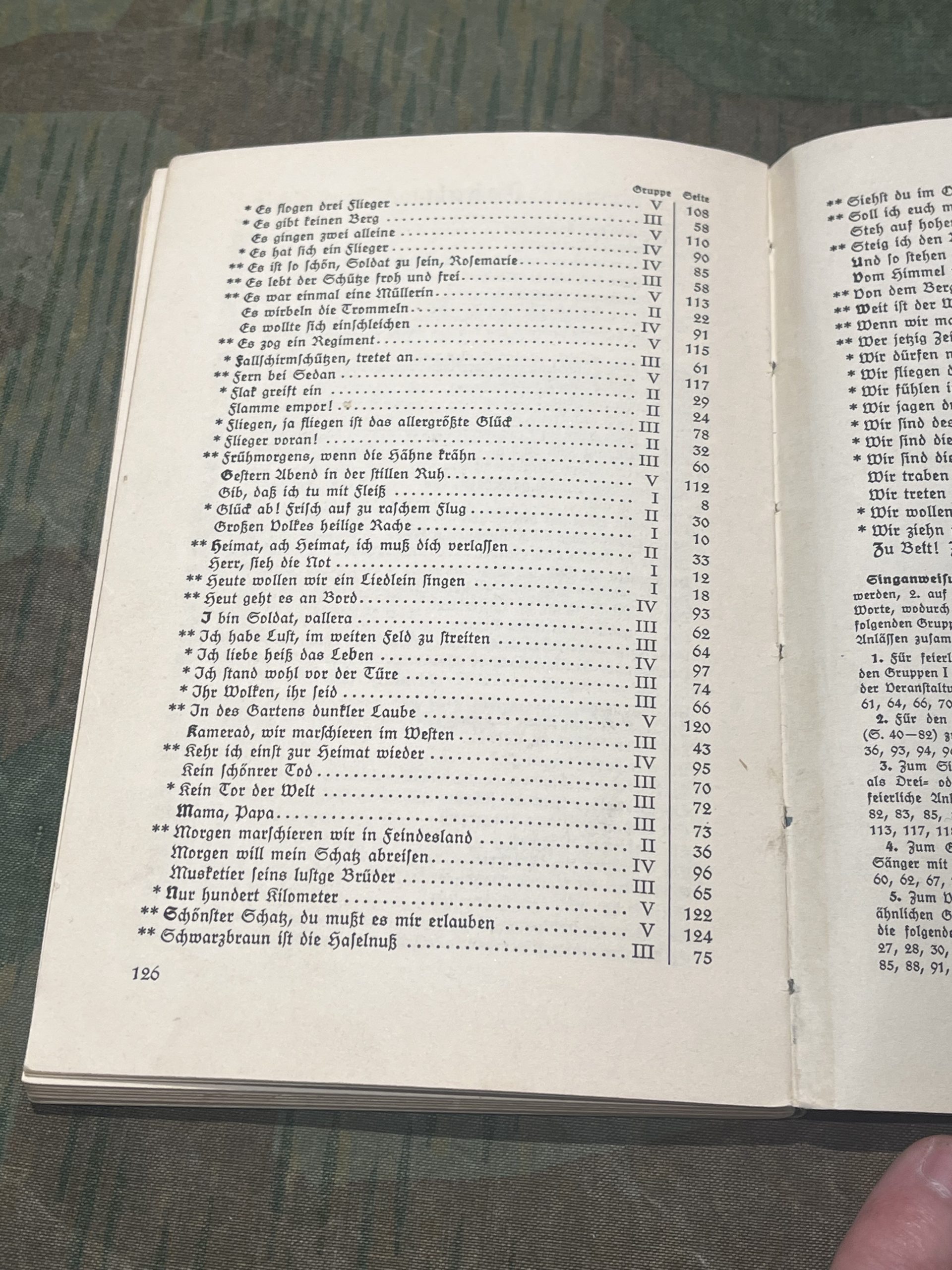 Original WW2 German "Liederbuch der Luftwaffe" Songbook - Image 11