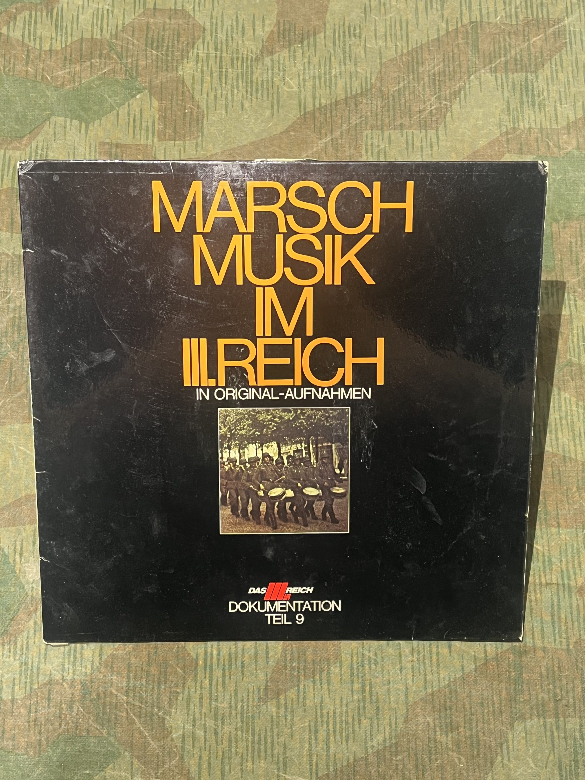WW2 German Das Reich Lp Vinyl w/ Marching Music - Image 9