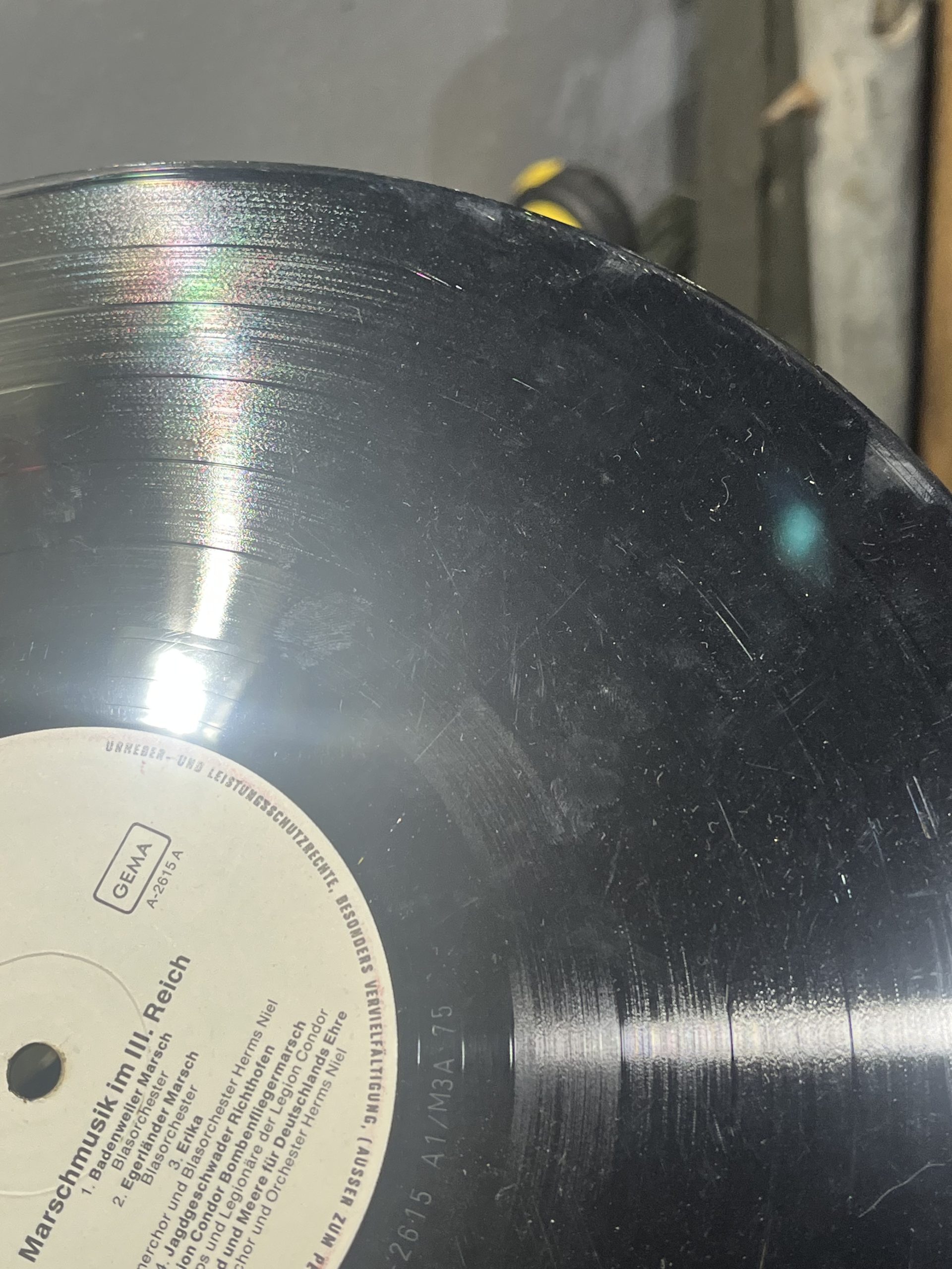 WW2 German Das Reich Lp Vinyl w/ Marching Music - Image 11