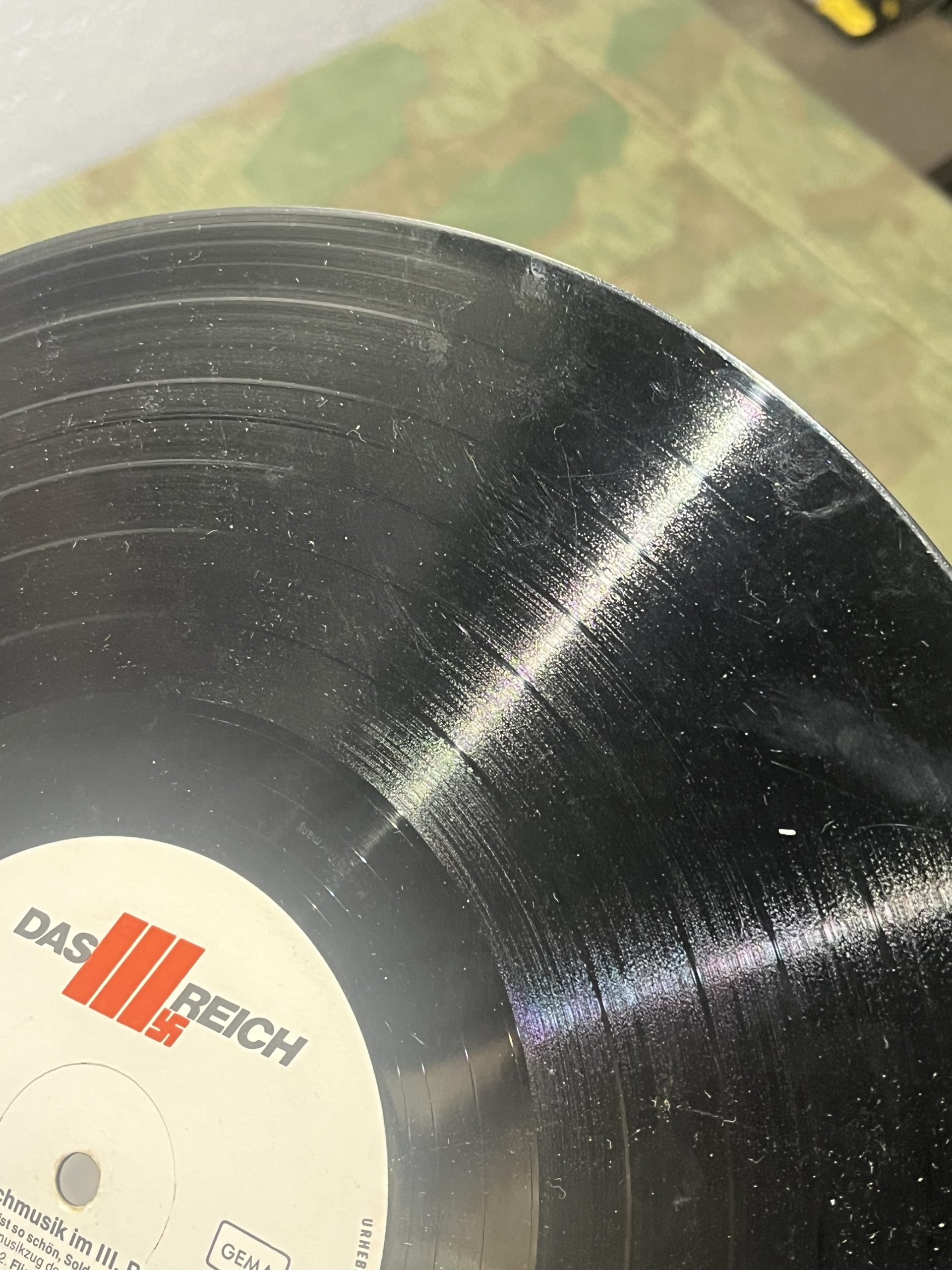 WW2 German Das Reich Lp Vinyl w/ Marching Music - Image 17