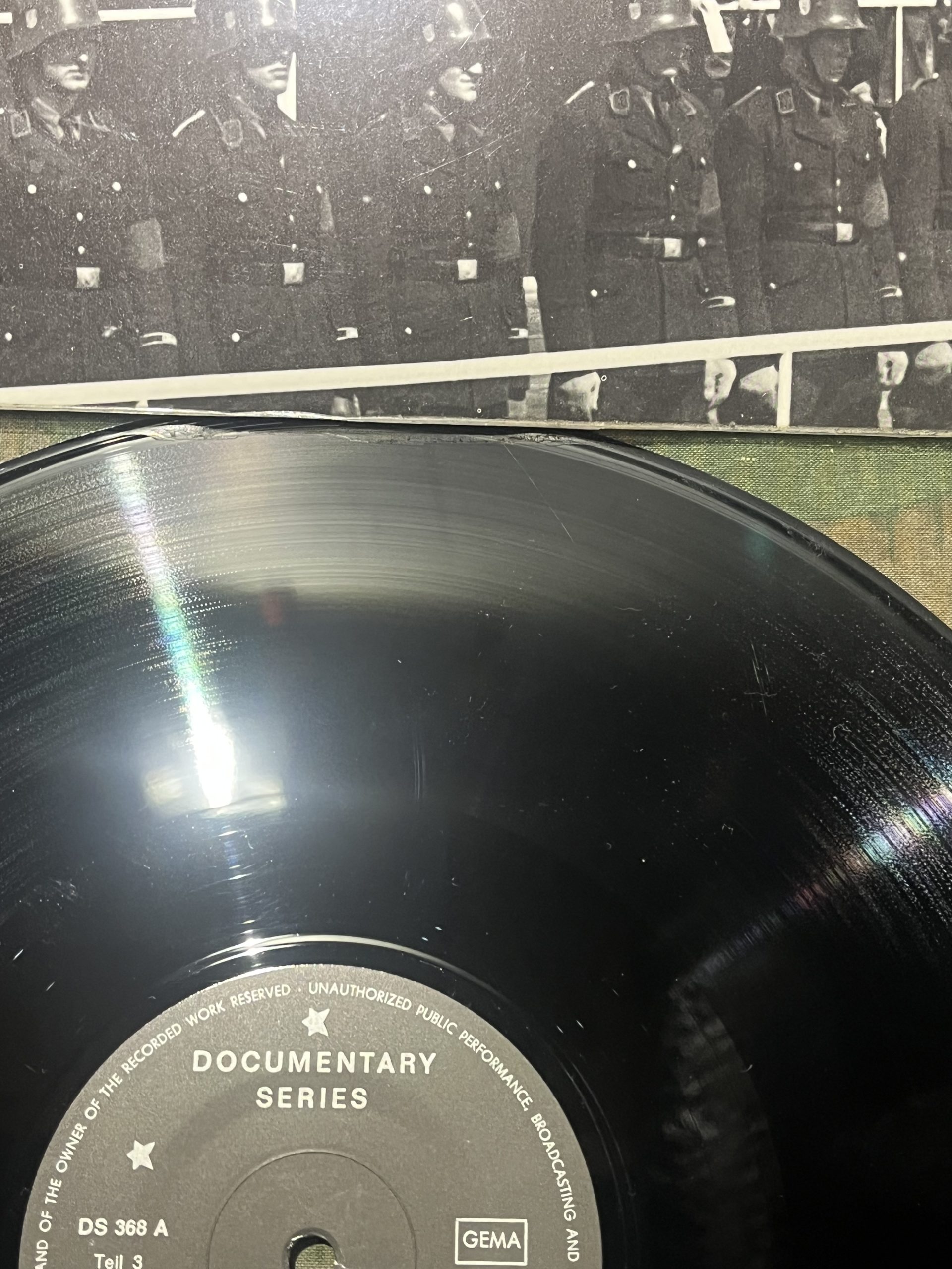 WW2 German Das Reich Lp Vinyl Adolf Hitler Speech Feb. 1 1933 "Aufruf an das Deutsche Volk" - Image 13