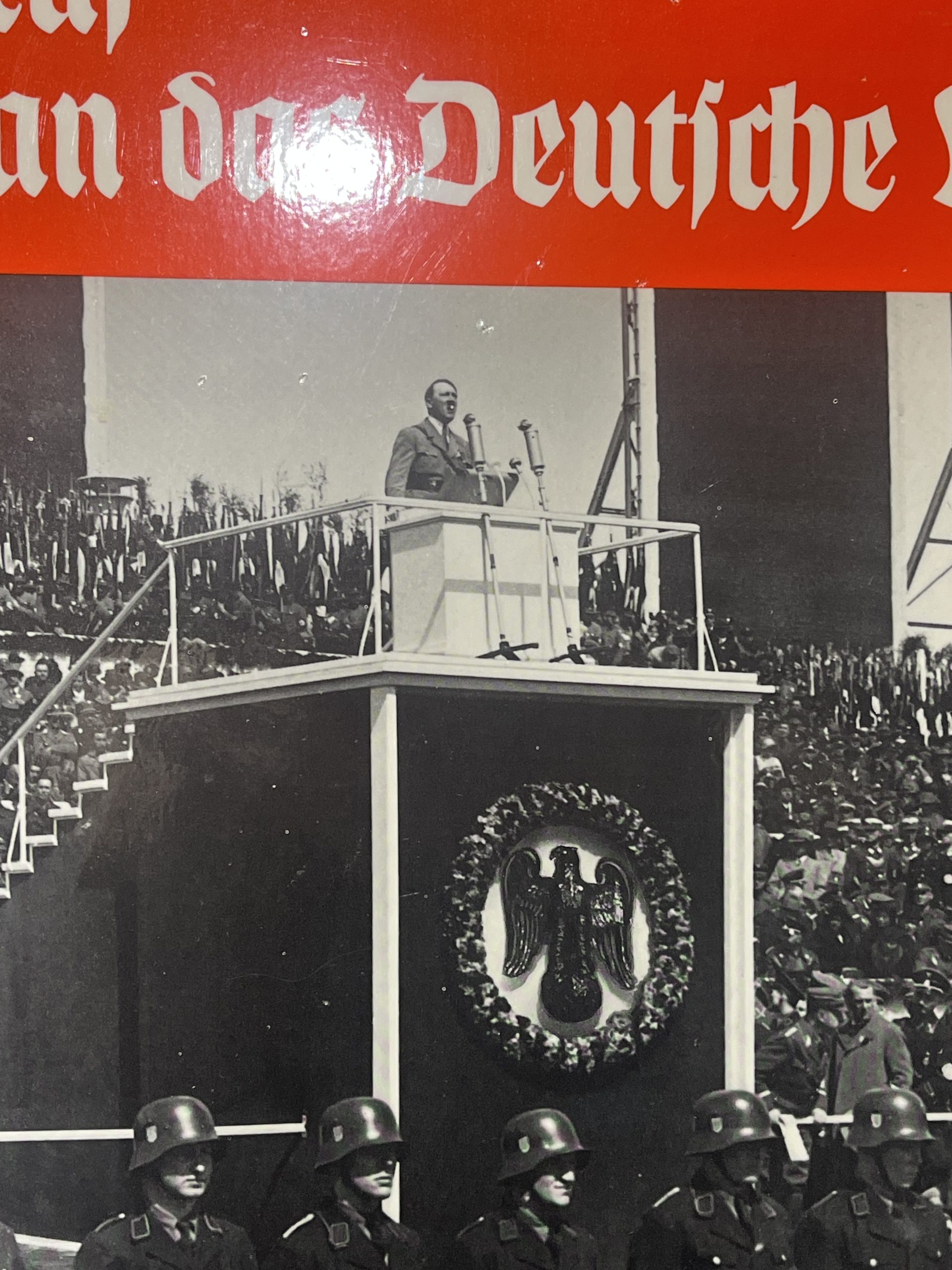 WW2 German Das Reich Lp Vinyl Adolf Hitler Speech Feb. 1 1933 "Aufruf an das Deutsche Volk" - Image 3