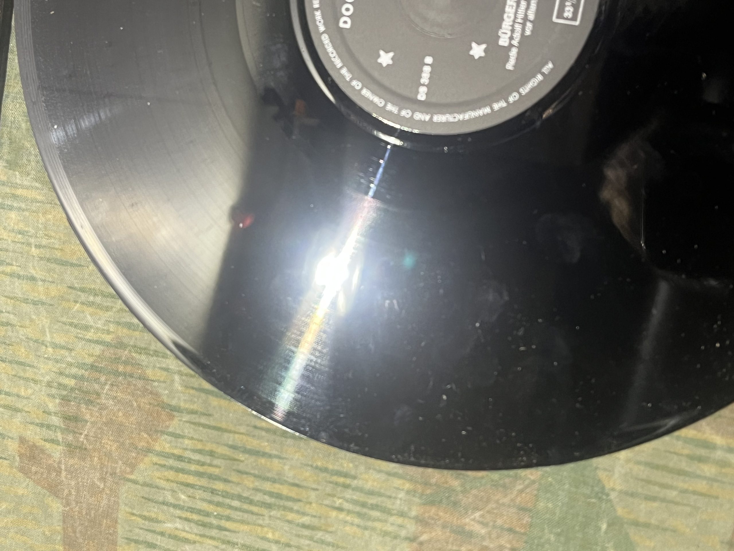 WW2 German Lp Vinyl Adolf Hitler Speech Jahrestag der Parteigrundung Feb. 24 1938 - Image 14