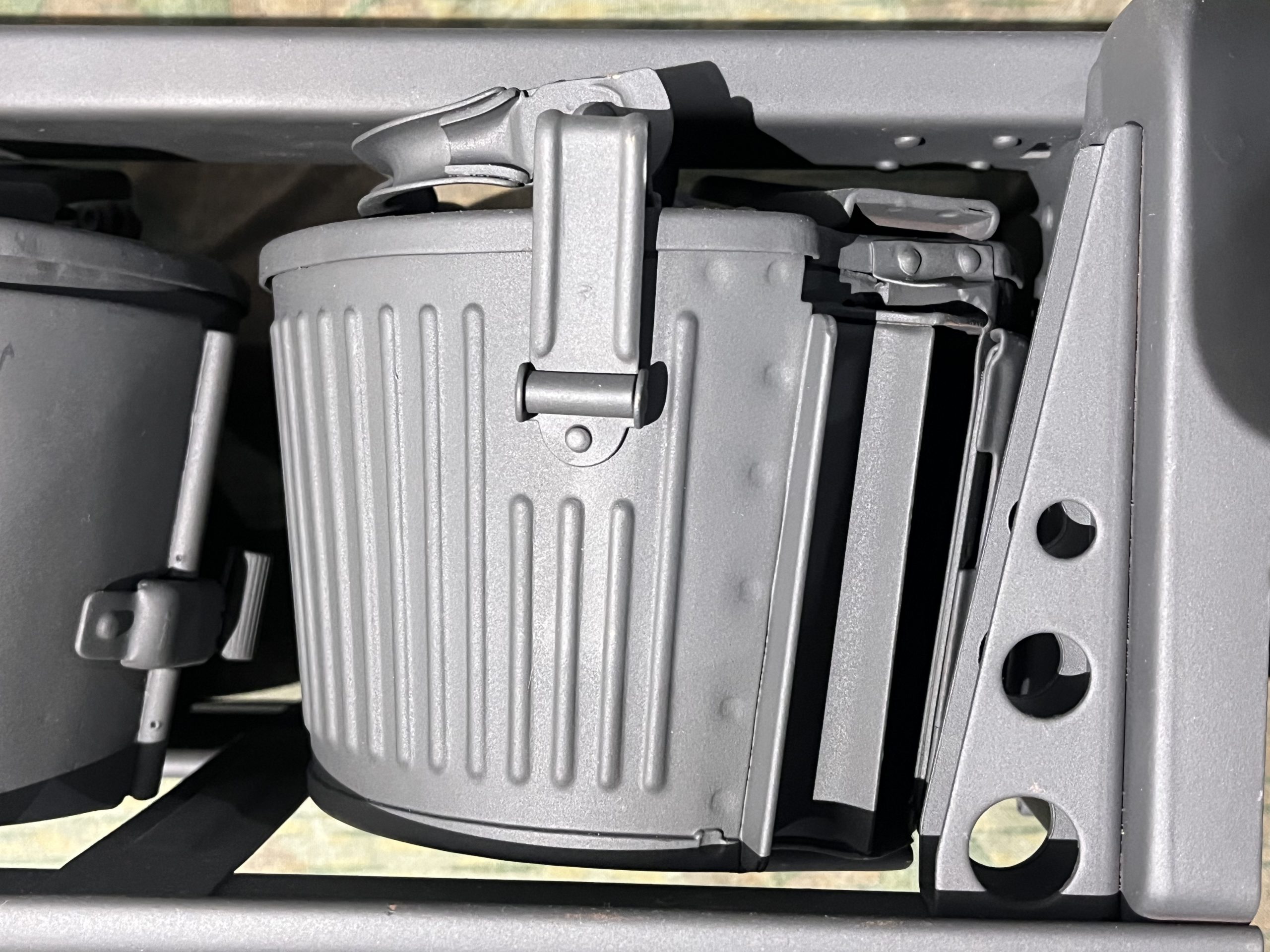 Original WW2 German Mg34 Mg42 2x Drums w/ Carrier Gurttrommel Marked WA 1943 - Image 8