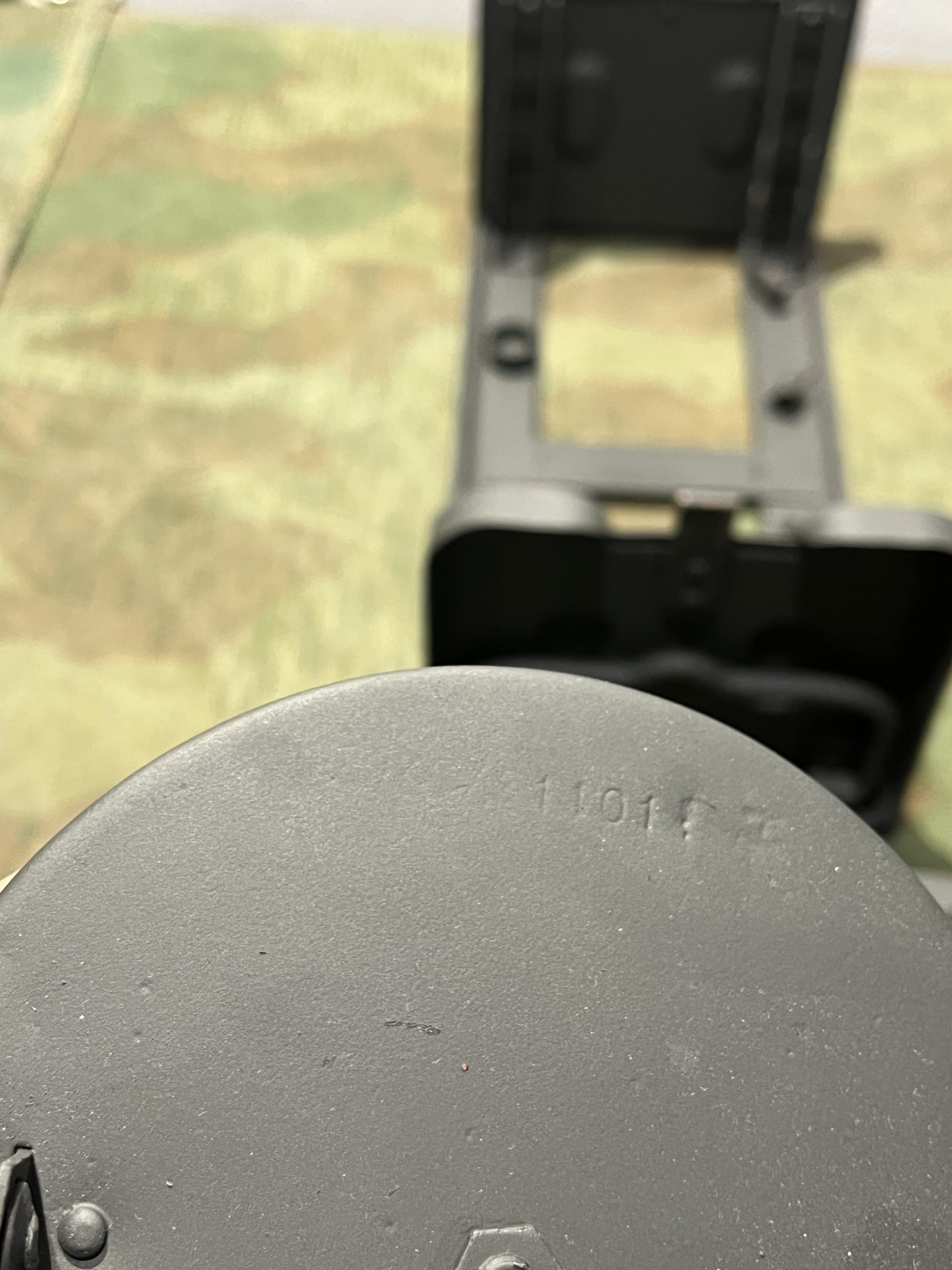 Original WW2 German Mg34 Mg42 2x Drums w/ Carrier Gurttrommel Marked WA 1943 - Image 21