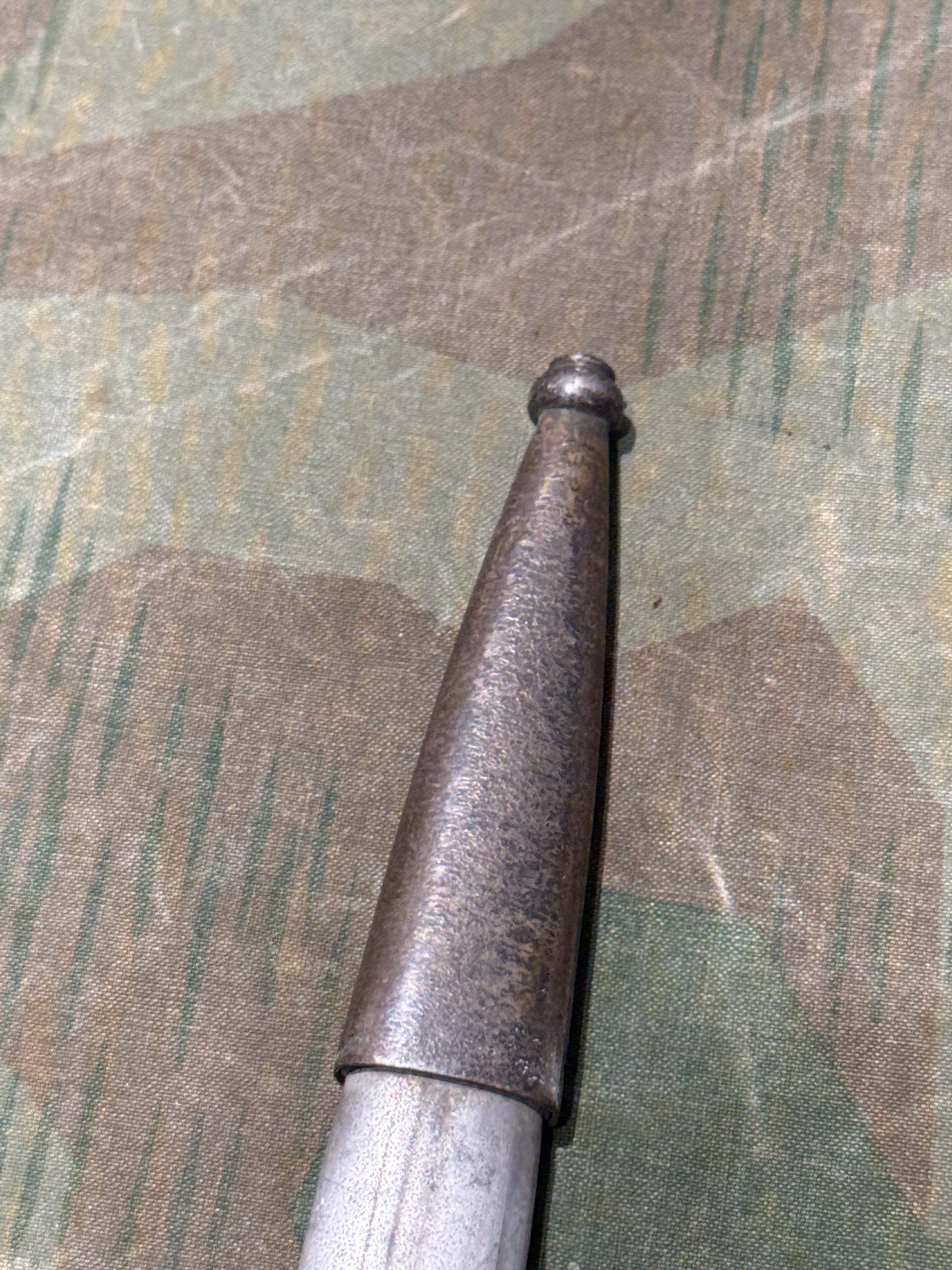 Original WW2 German Luftwaffe Officer's Sword w/ Scabbard (Fliegerschwert) - Carl Eickhorn - Image 11