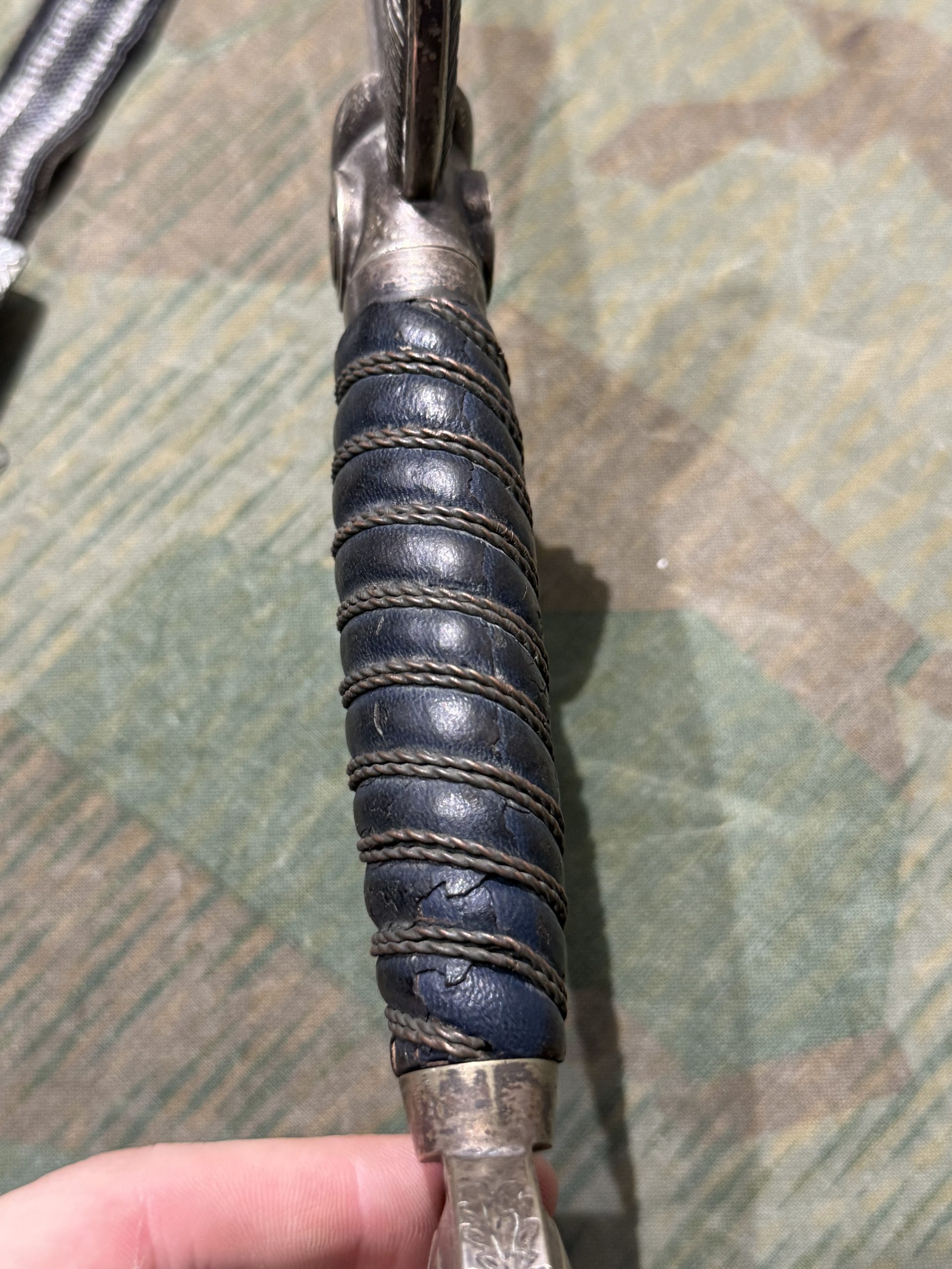 Original WW2 German Luftwaffe Officer's Sword w/ Scabbard (Fliegerschwert) - Carl Eickhorn - Image 21