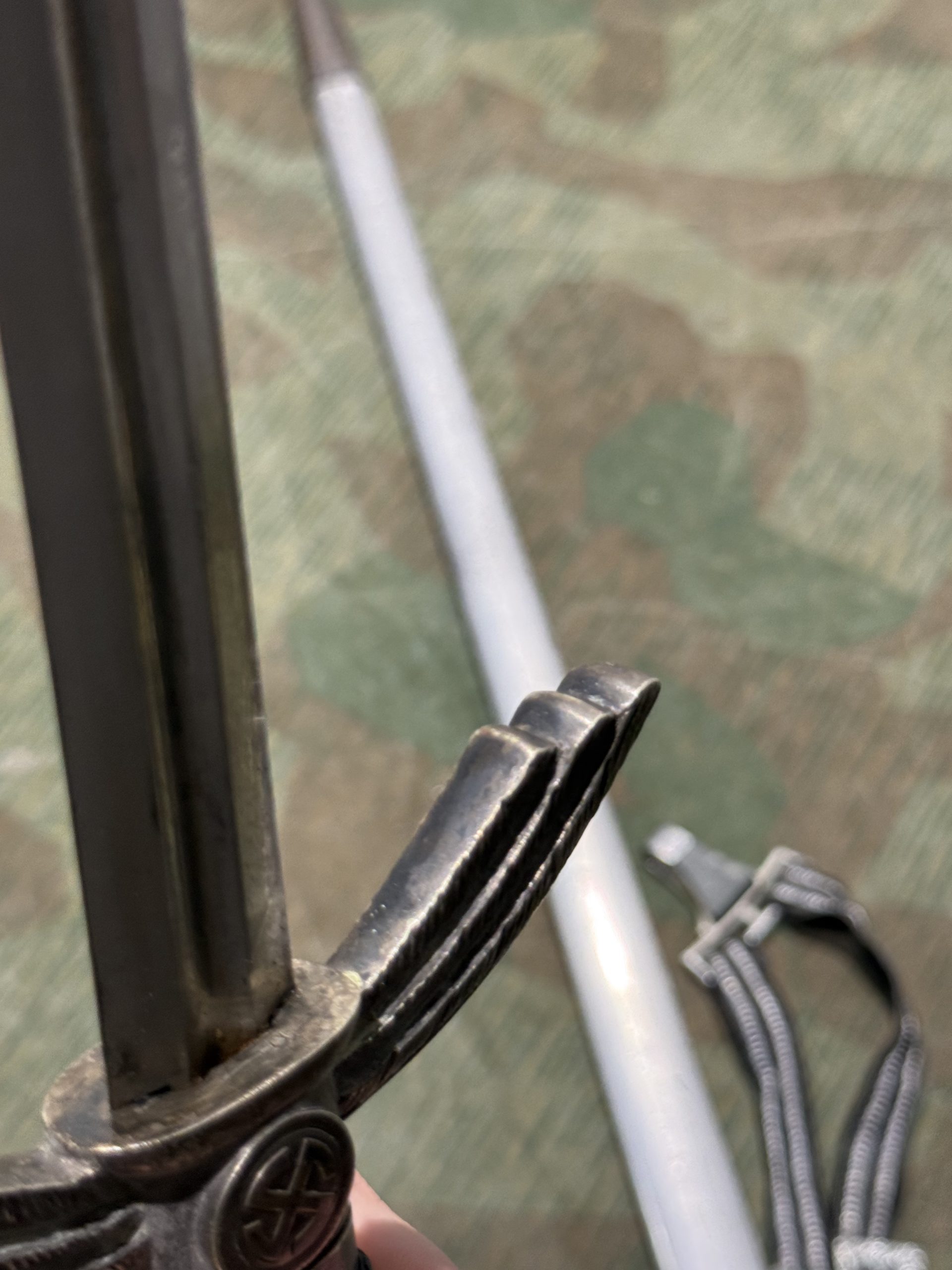 Original WW2 German Luftwaffe Officer's Sword w/ Scabbard (Fliegerschwert) - Carl Eickhorn - Image 40