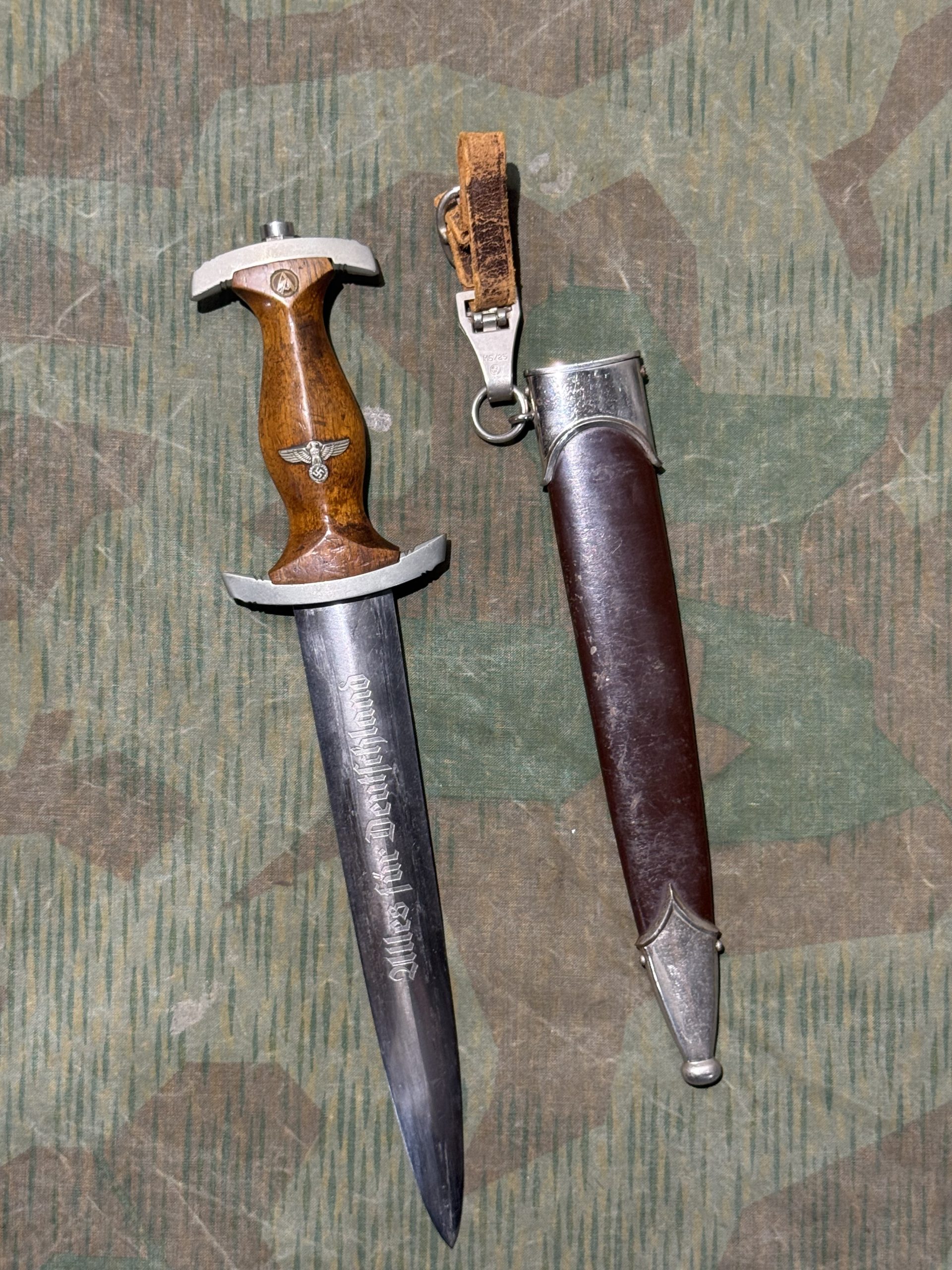 Original WW2 German SA Dagger (Sturmabteilung Dienstdolch) - Gebrüder Christians