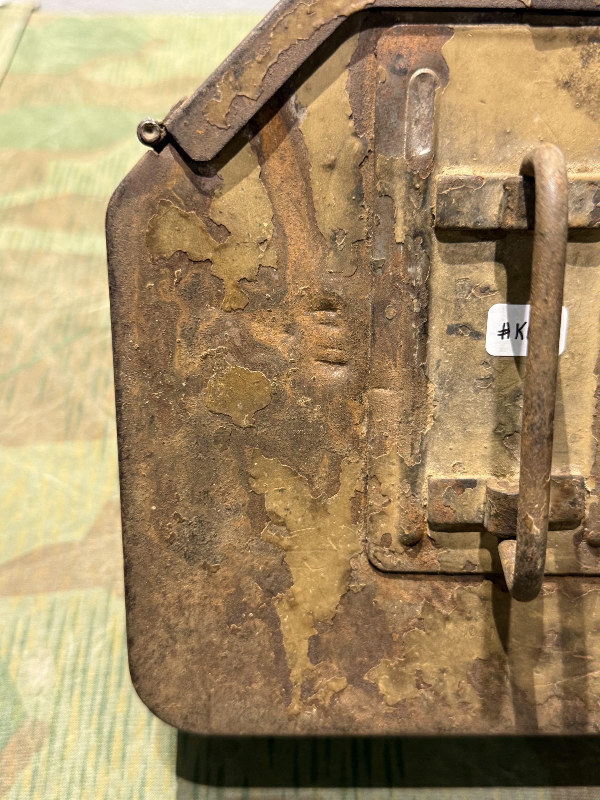 Original WW2 German Mg34 Mg42 Patronenkasten 36 Ammo Can / Drum Marked FCo 1940 - Image 2