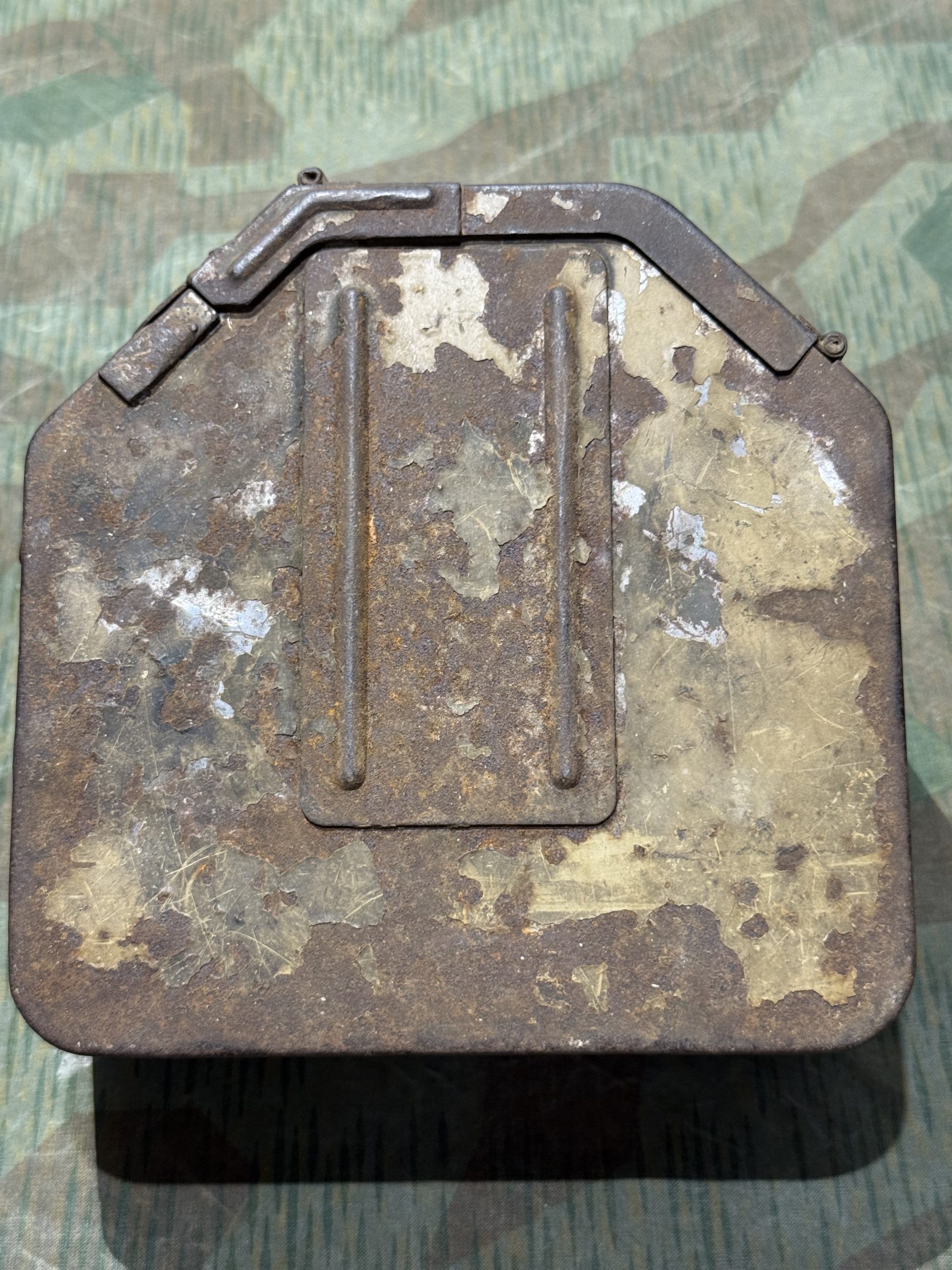 Original WW2 German Mg34 Mg42 Patronenkasten 36 Ammo Can / Drum Marked FCo 1940 - Image 11