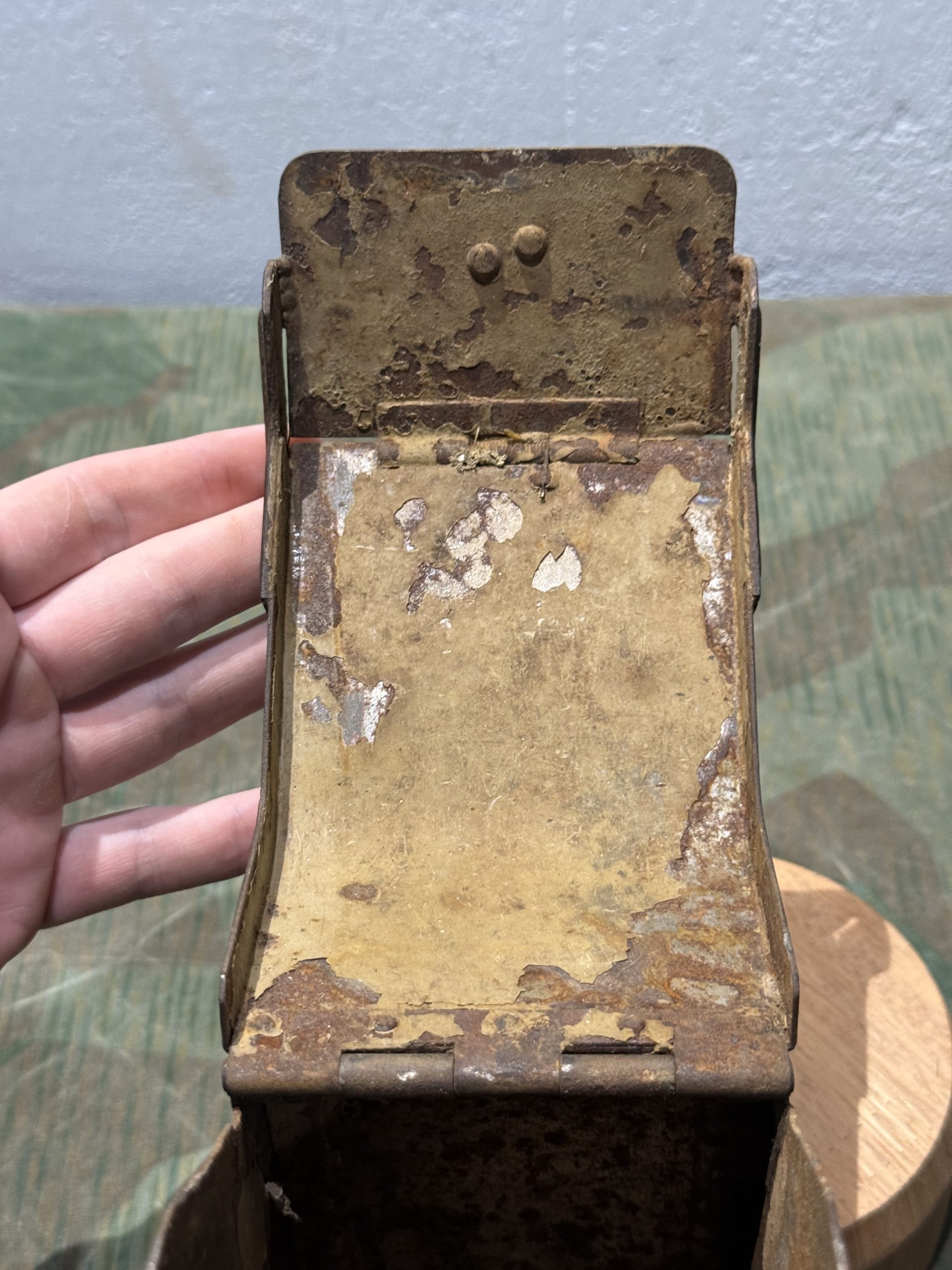 Original WW2 German Mg34 Mg42 Patronenkasten 36 Ammo Can / Drum Marked FCo 1940 - Image 15