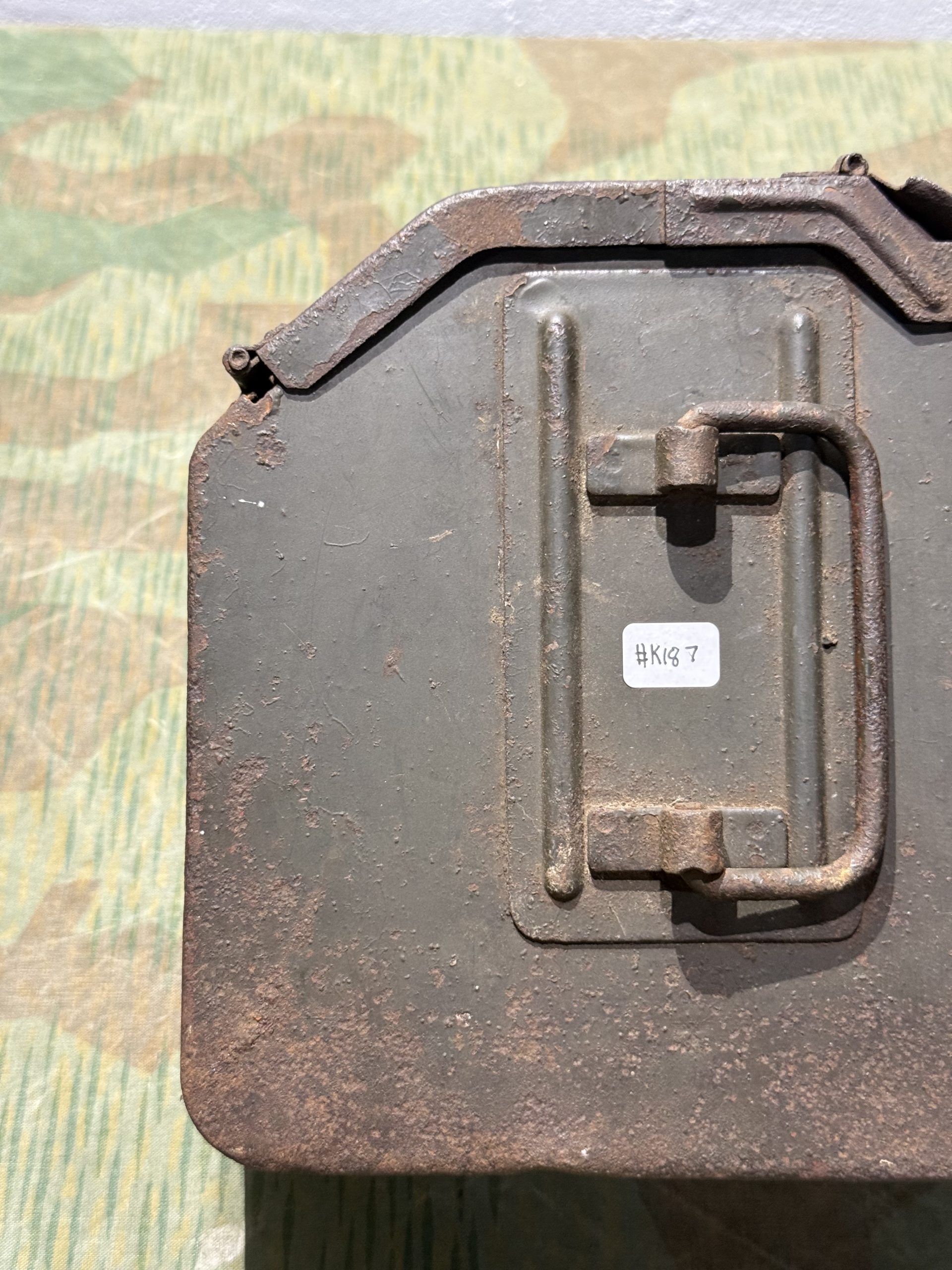 Original WW2 German Mg34 Mg42 Patronenkasten 36 Ammo Can / Drum Marked ADA 1943 - Image 29