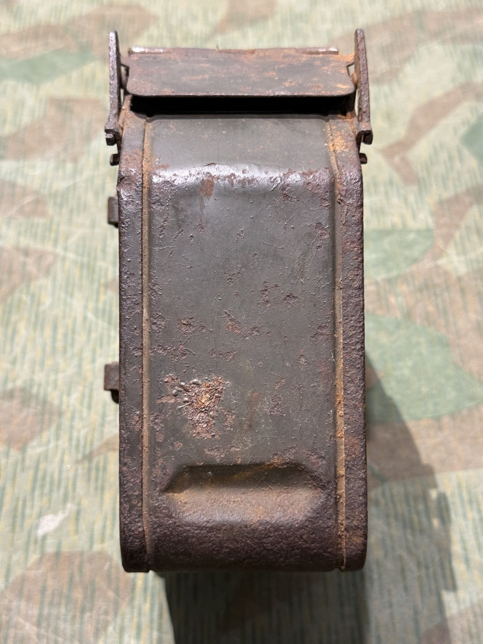 Original WW2 German Mg34 Mg42 Patronenkasten 36 Ammo Can / Drum Marked ADA 1943 - Image 5