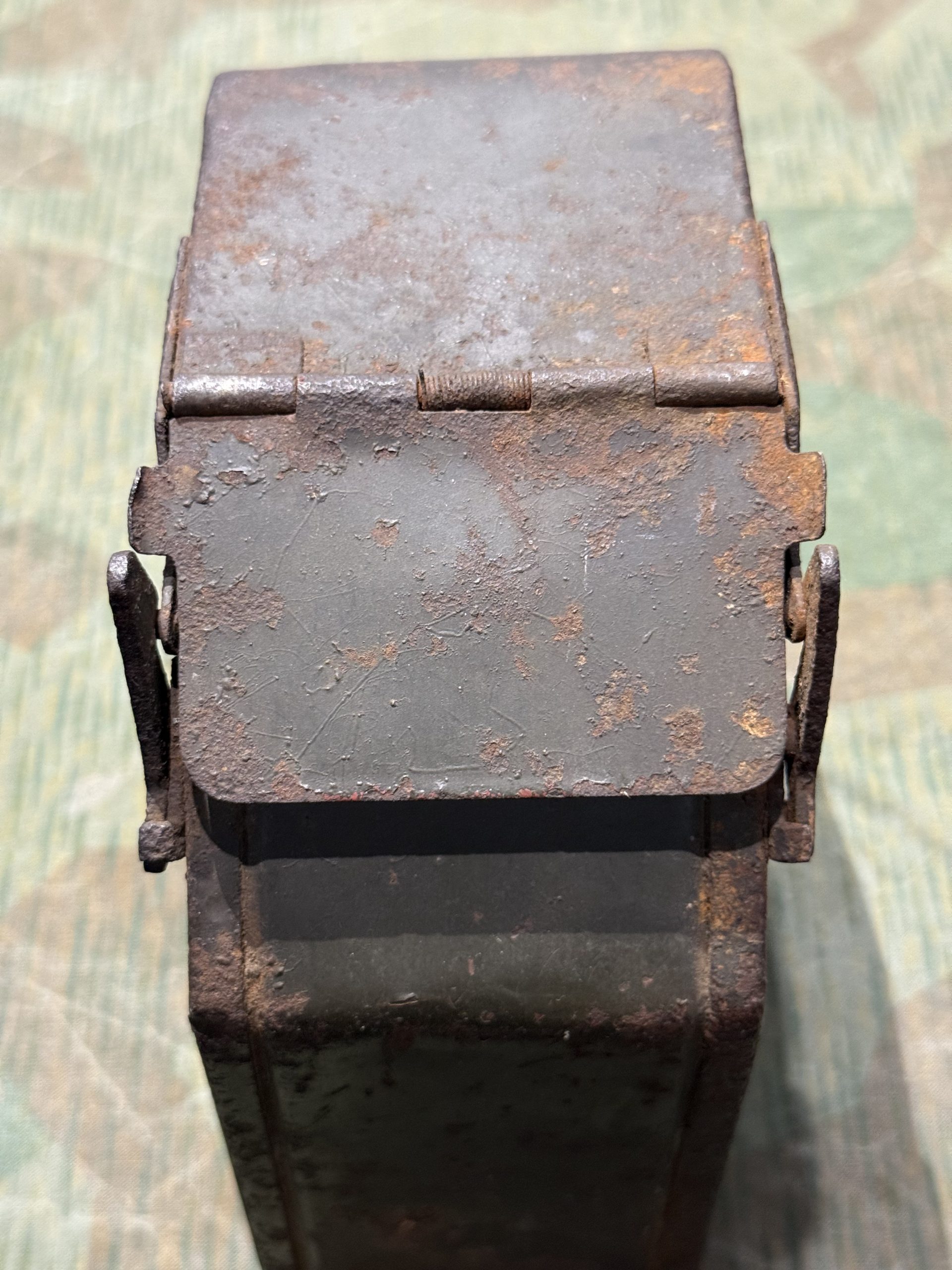 Original WW2 German Mg34 Mg42 Patronenkasten 36 Ammo Can / Drum Marked ADA 1943 - Image 6