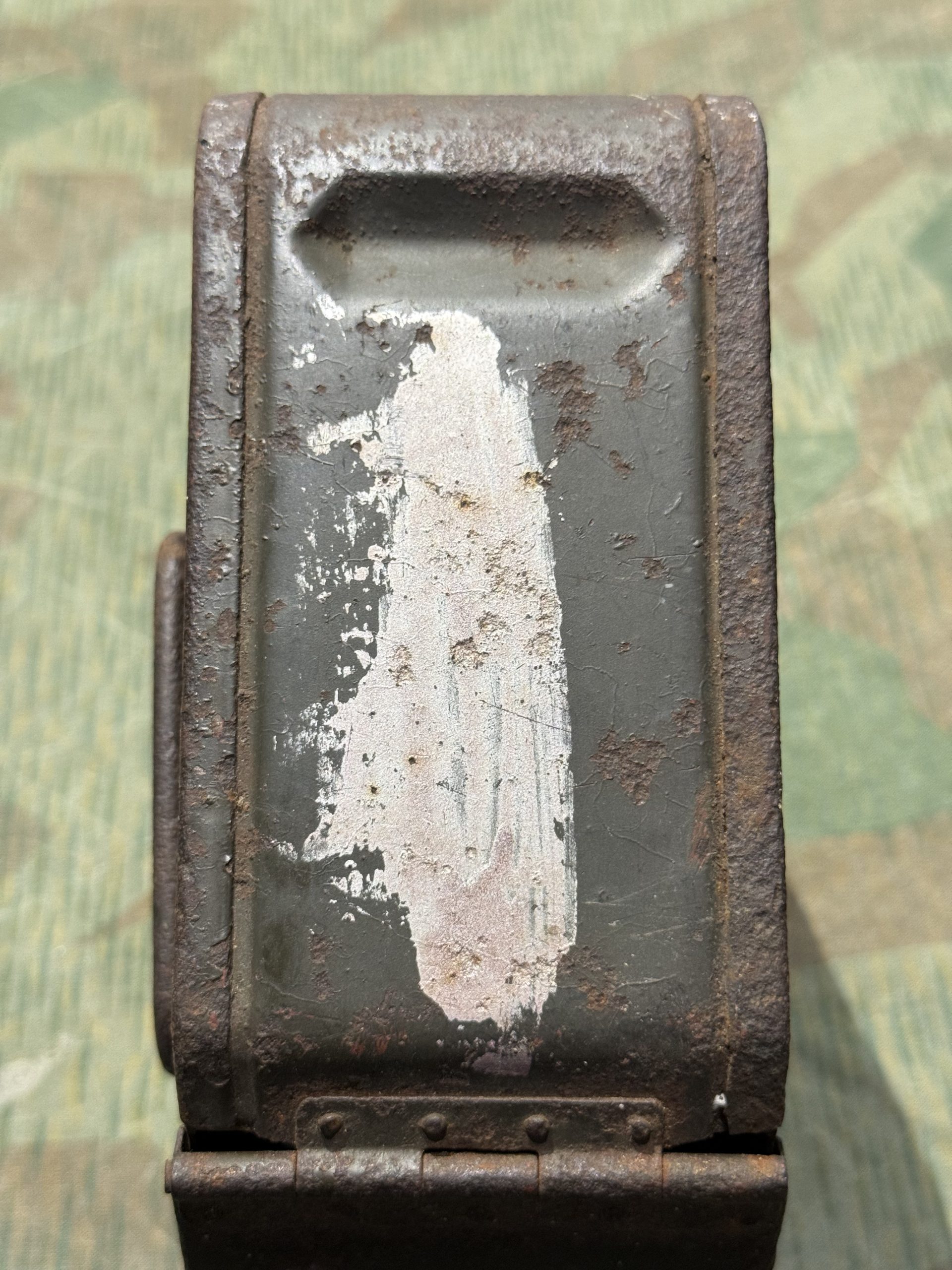 Original WW2 German Mg34 Mg42 Patronenkasten 36 Ammo Can / Drum Marked ADA 1943 - Image 9