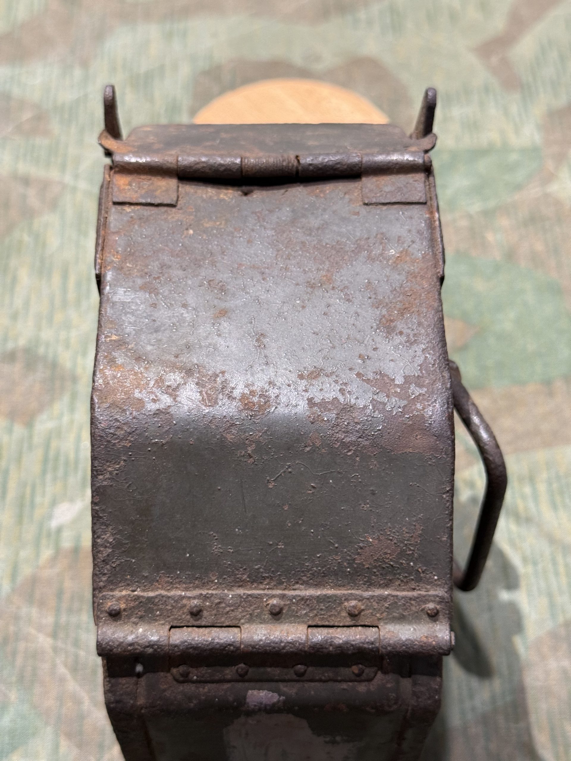 Original WW2 German Mg34 Mg42 Patronenkasten 36 Ammo Can / Drum Marked ADA 1943 - Image 10