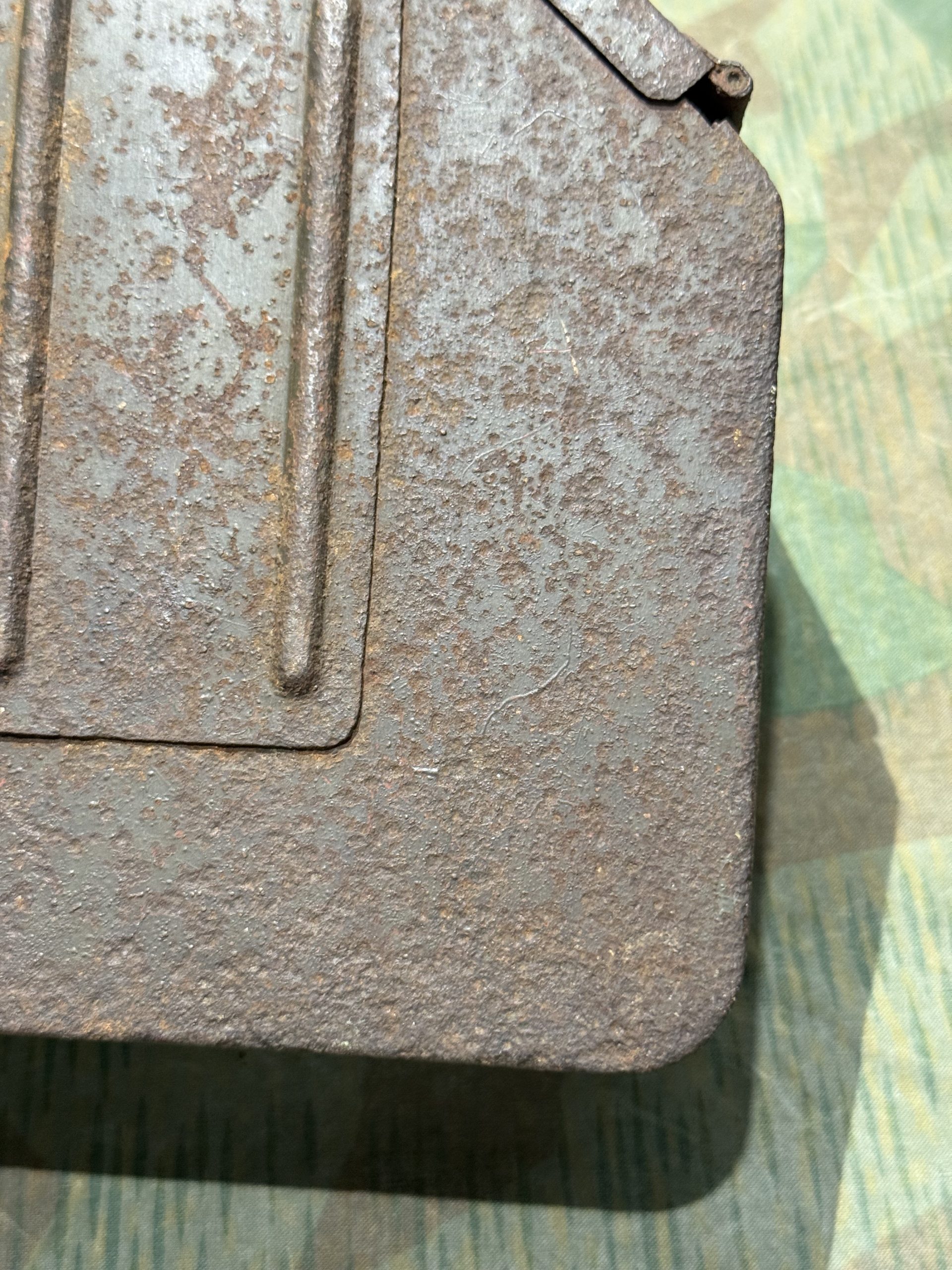 Original WW2 German Mg34 Mg42 Patronenkasten 36 Ammo Can / Drum Marked ADA 1943 - Image 15