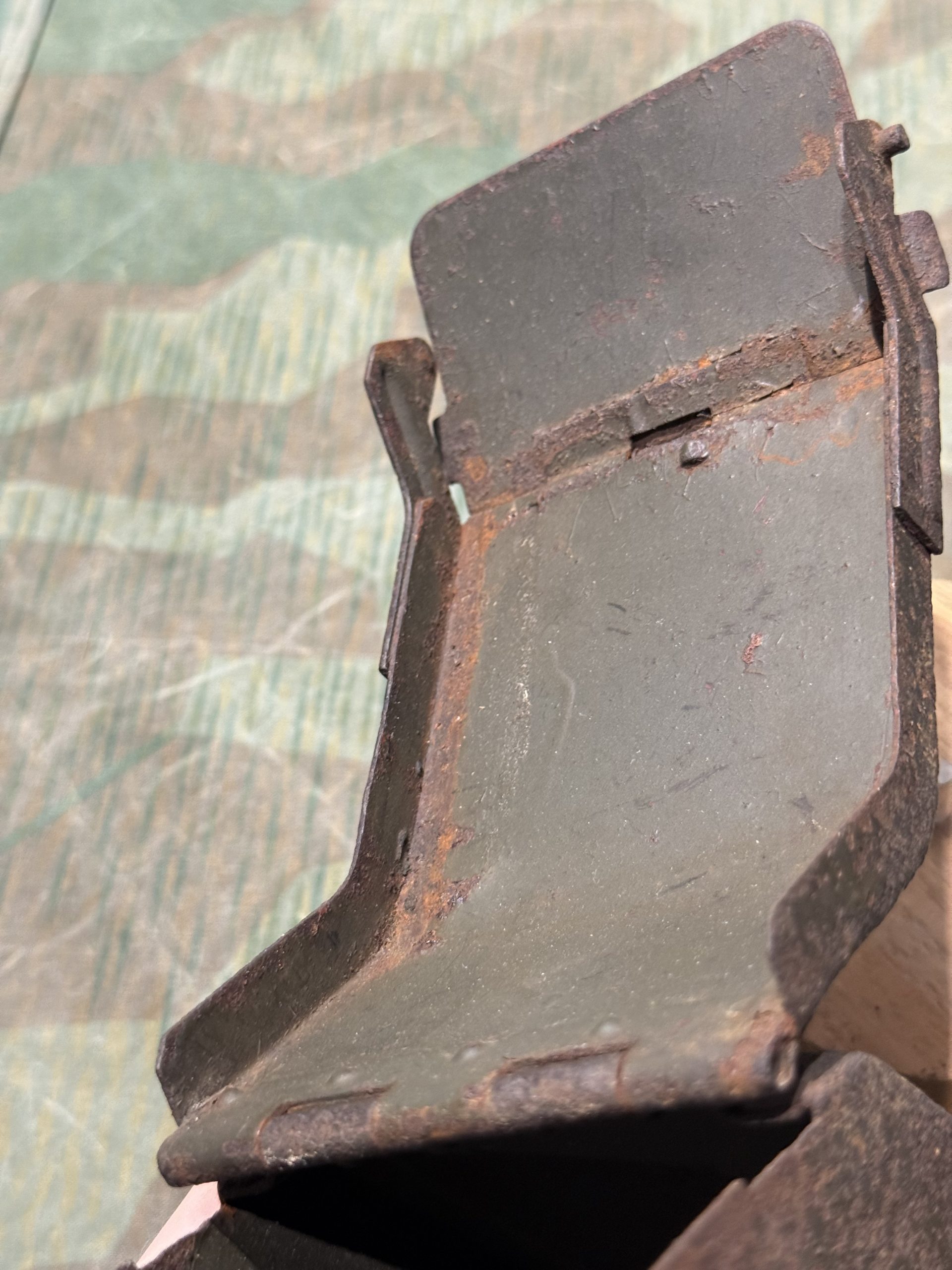 Original WW2 German Mg34 Mg42 Patronenkasten 36 Ammo Can / Drum Marked ADA 1943 - Image 18