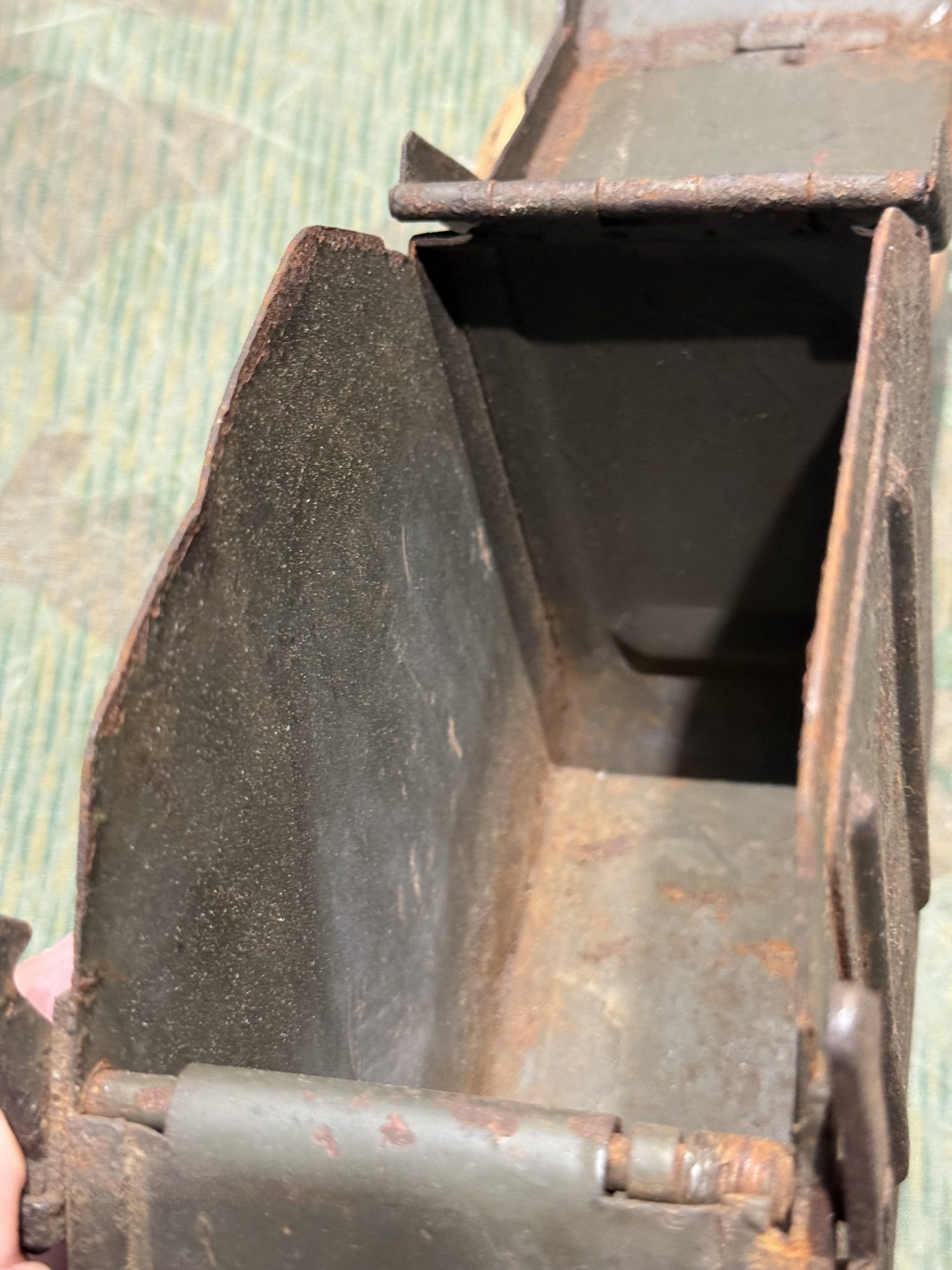 Original WW2 German Mg34 Mg42 Patronenkasten 36 Ammo Can / Drum Marked ADA 1943 - Image 21