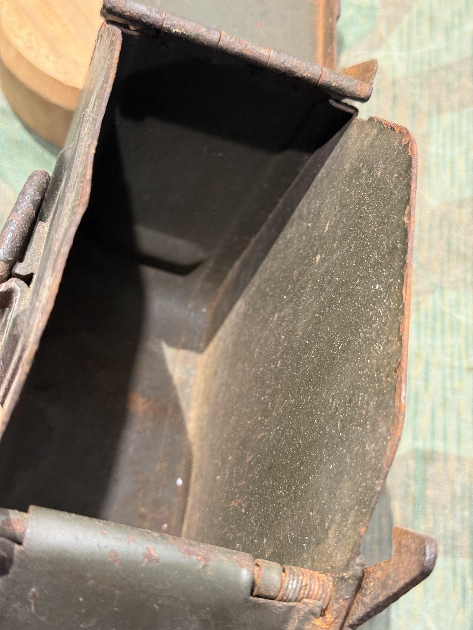 Original WW2 German Mg34 Mg42 Patronenkasten 36 Ammo Can / Drum Marked ADA 1943 - Image 22