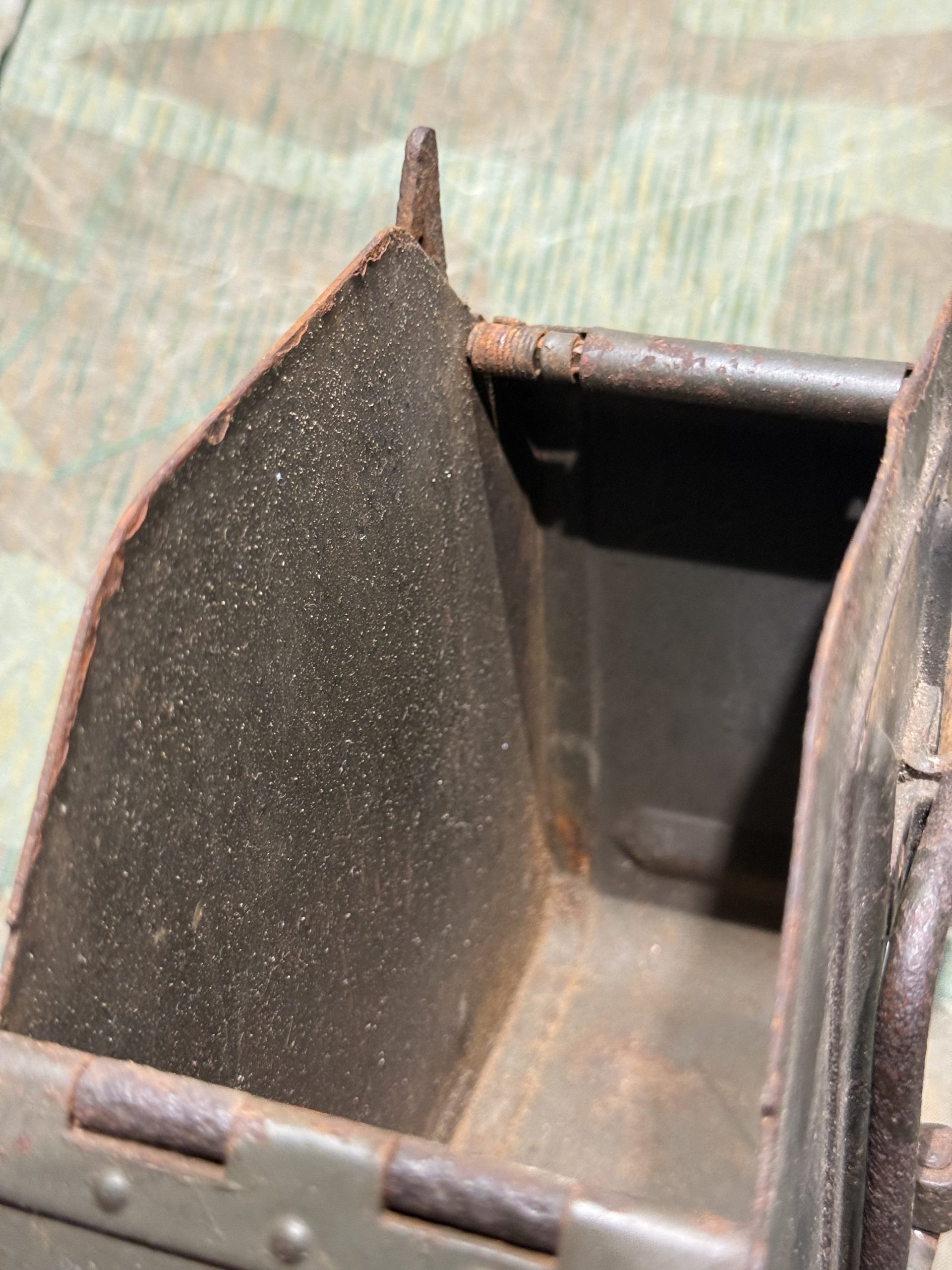 Original WW2 German Mg34 Mg42 Patronenkasten 36 Ammo Can / Drum Marked ADA 1943 - Image 24