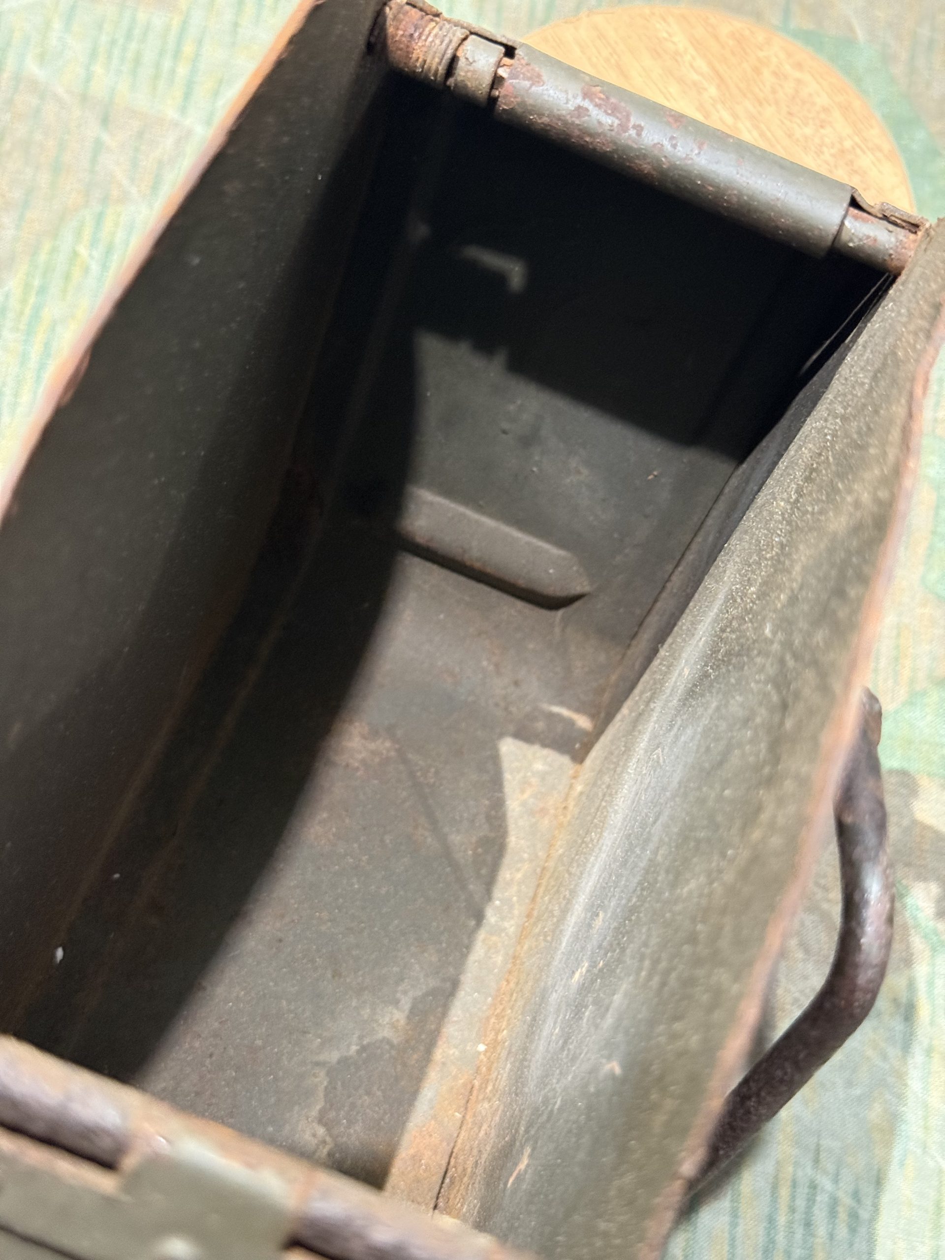 Original WW2 German Mg34 Mg42 Patronenkasten 36 Ammo Can / Drum Marked ADA 1943 - Image 25