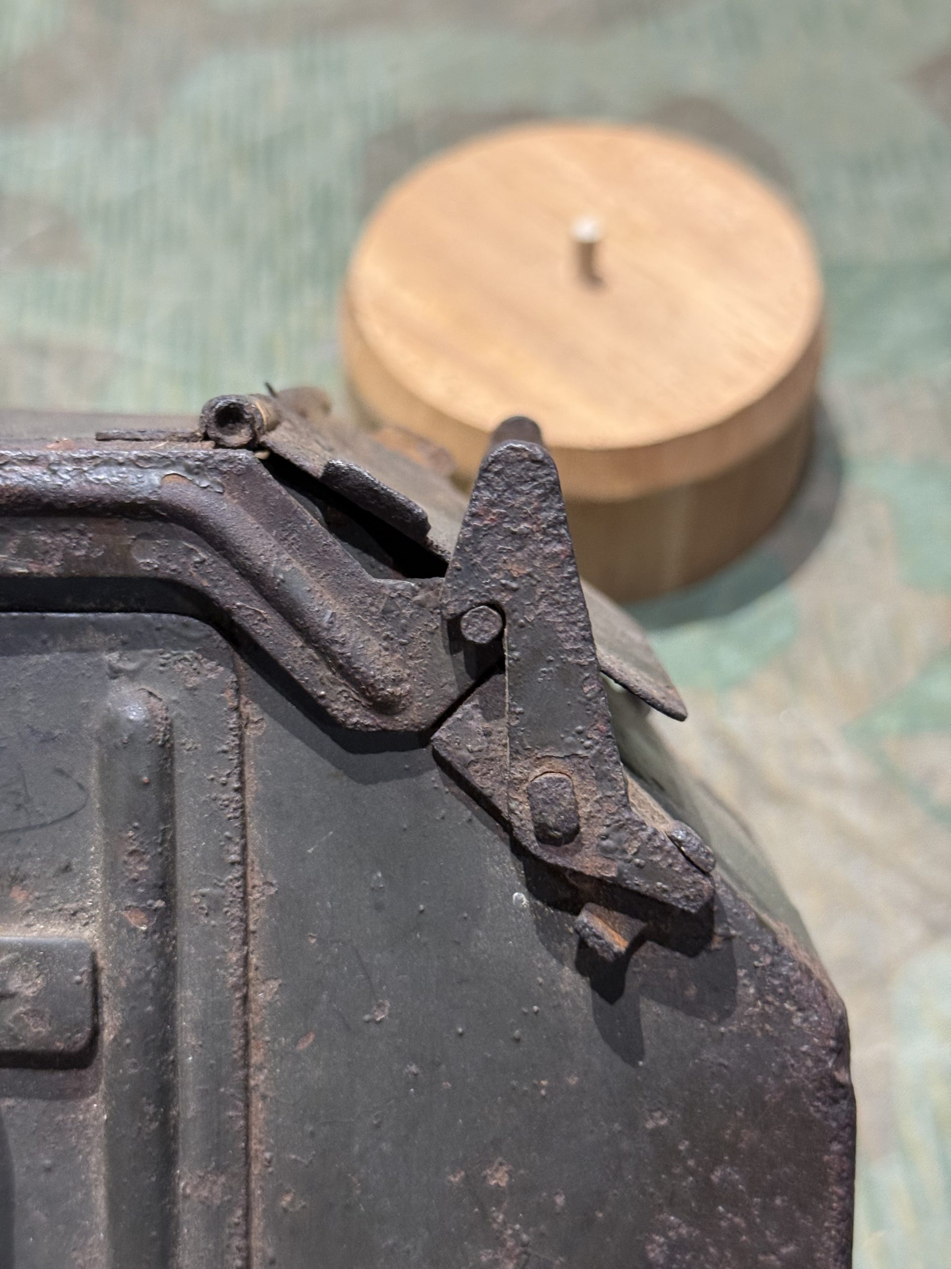 Original WW2 German Mg34 Mg42 Patronenkasten 36 Ammo Can / Drum Marked ADA 1943 - Image 27