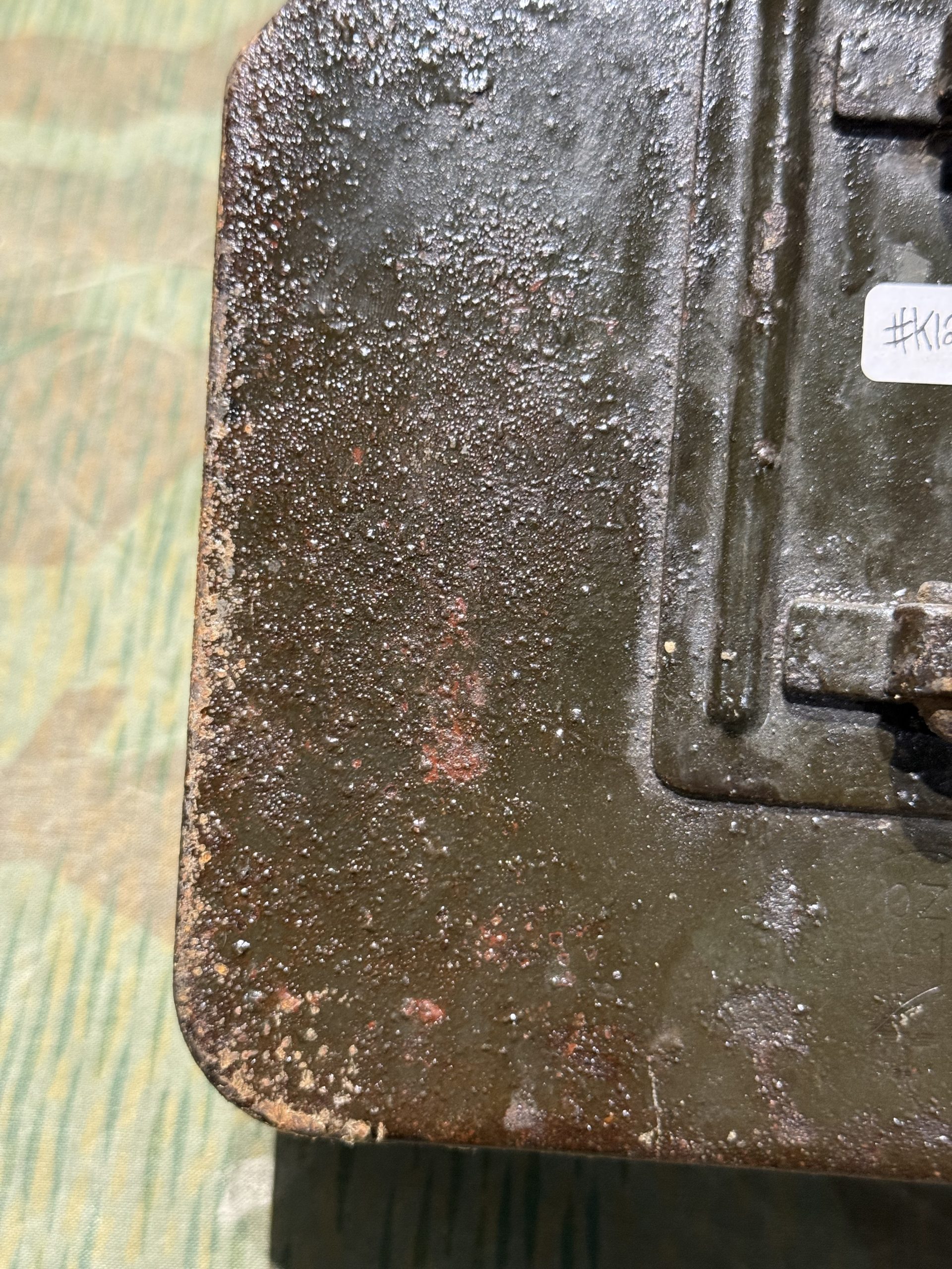 Original WW2 German Mg34 Mg42 Patronenkasten 36 Ammo Can / Drum Marked BZL 1941 - Image 2
