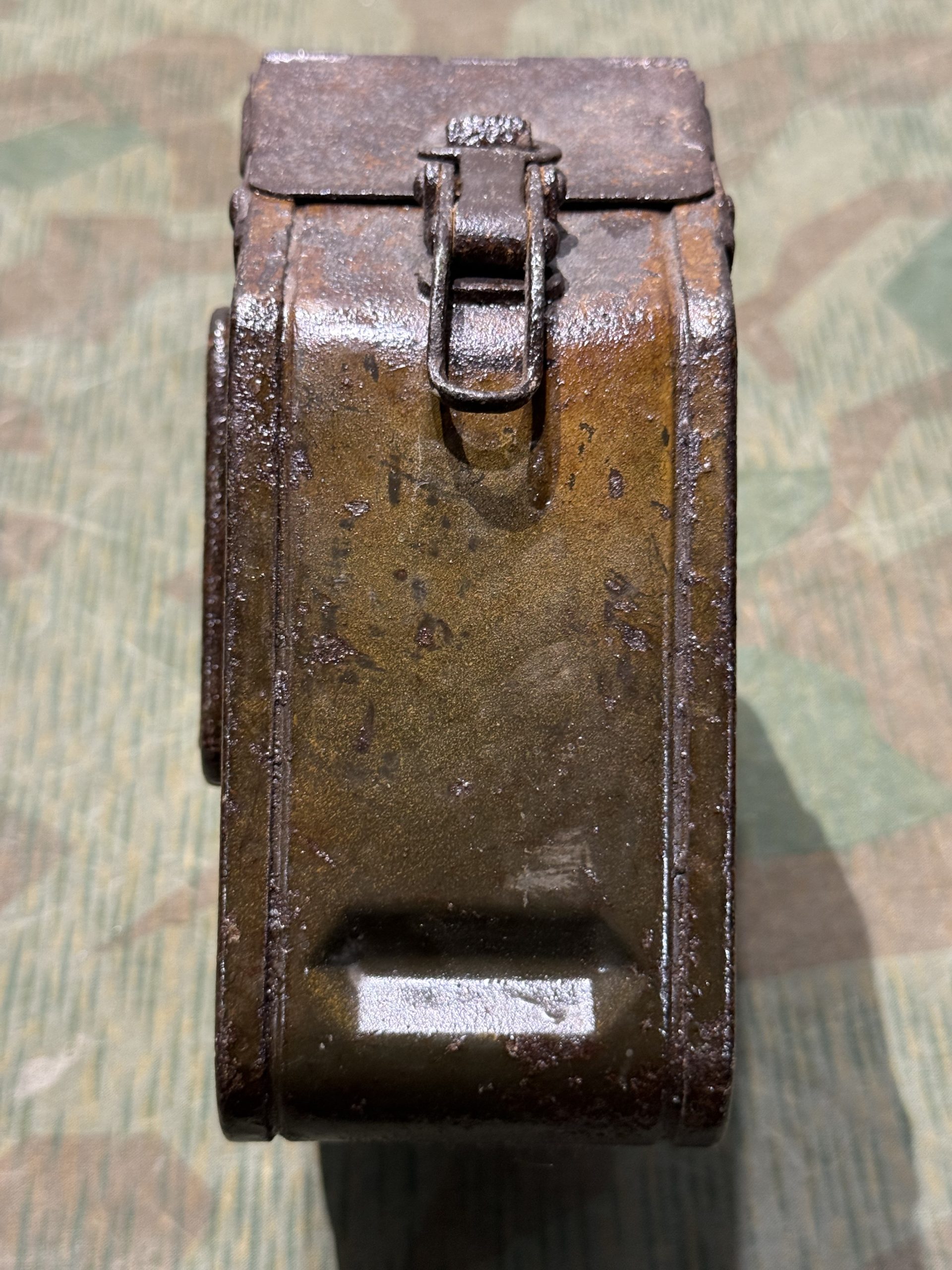 Original WW2 German Mg34 Mg42 Patronenkasten 36 Ammo Can / Drum Marked BZL 1941 - Image 6