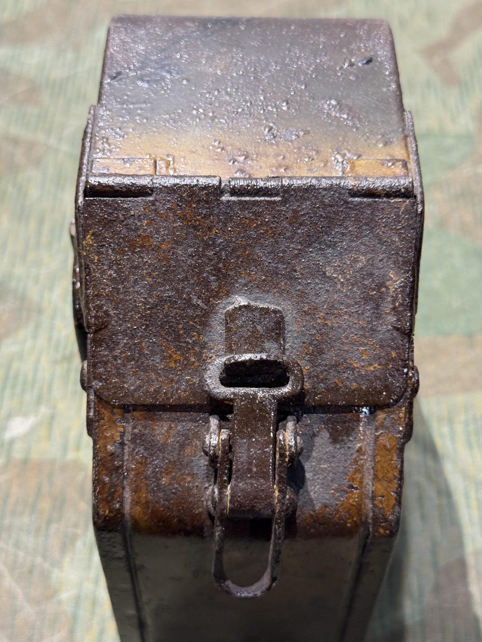 Original WW2 German Mg34 Mg42 Patronenkasten 36 Ammo Can / Drum Marked BZL 1941 - Image 7